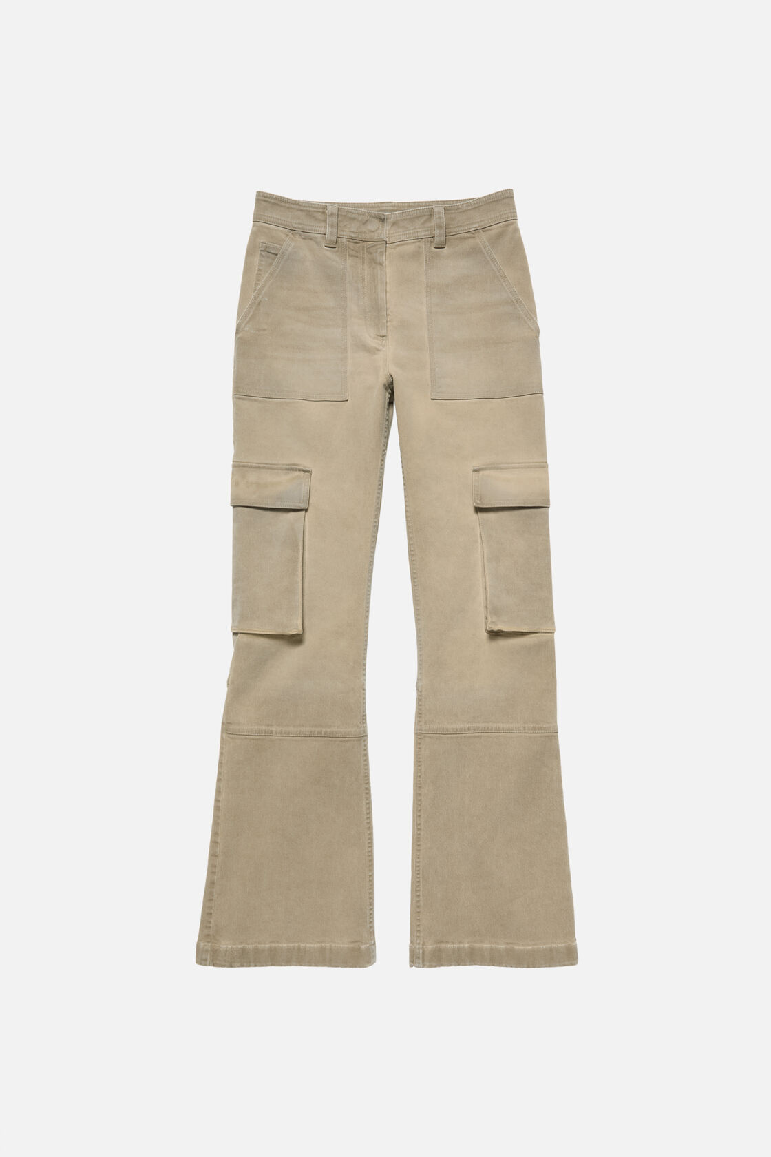 Twill cargo trousers, Camel Beige, 2000x