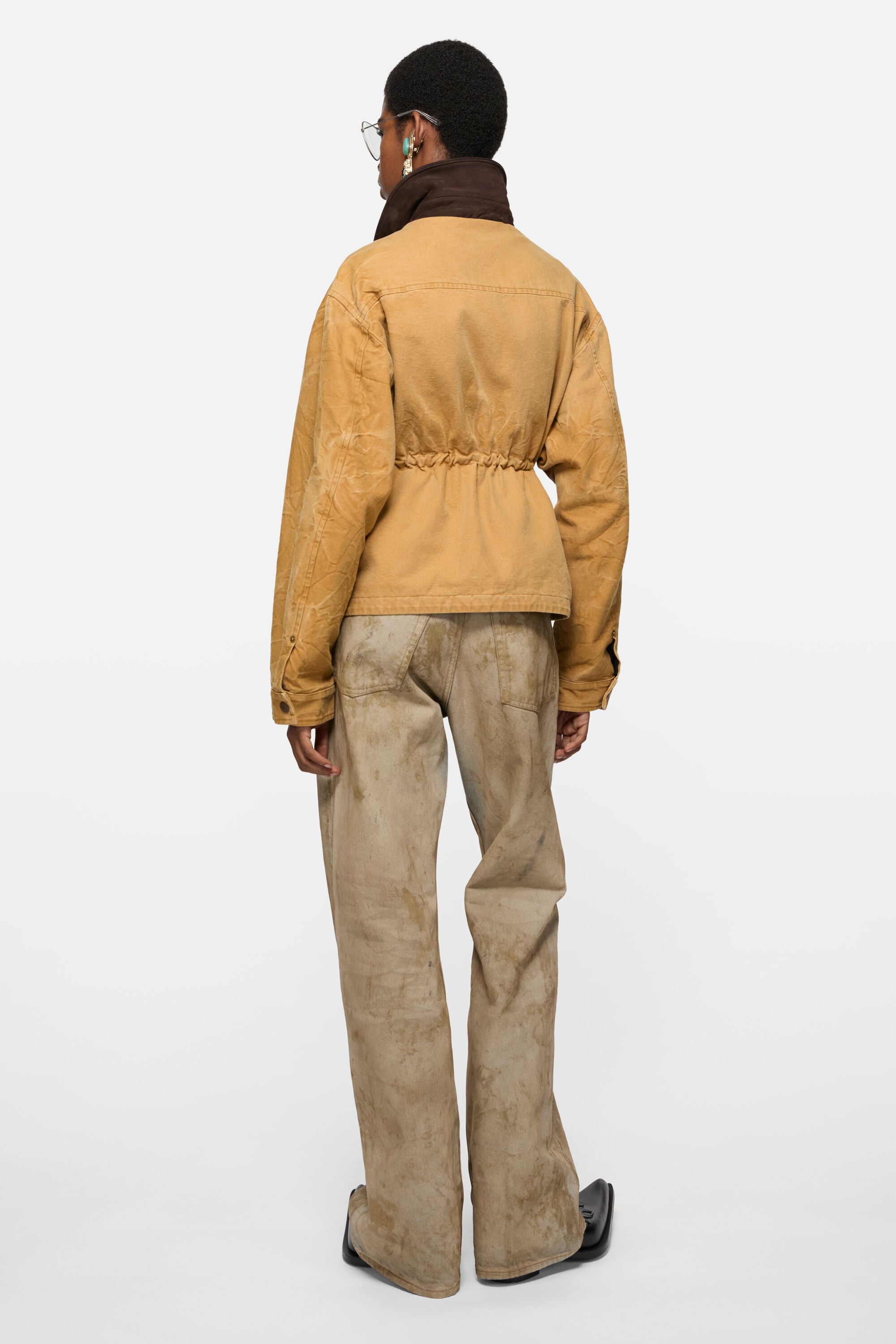 Acne Studios - Canvas jacket - Rust brown