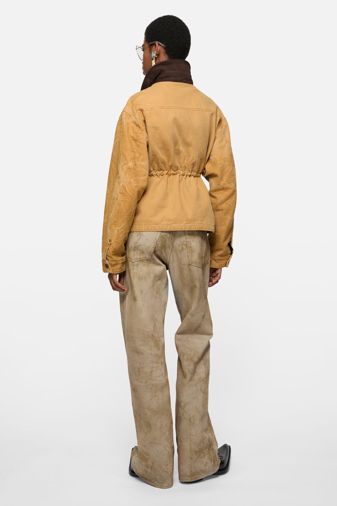 Canvas jacket, Rust brown, 2000x