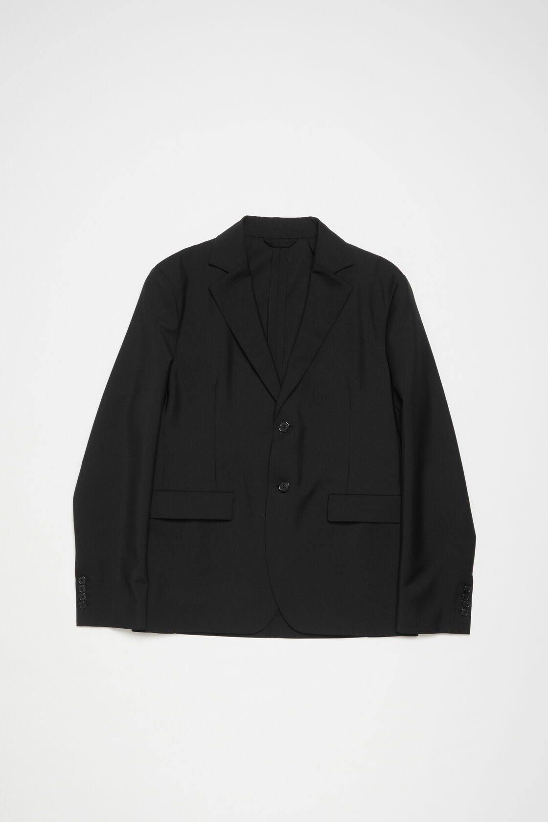 Regular fit suit jacket, Black, 2000x