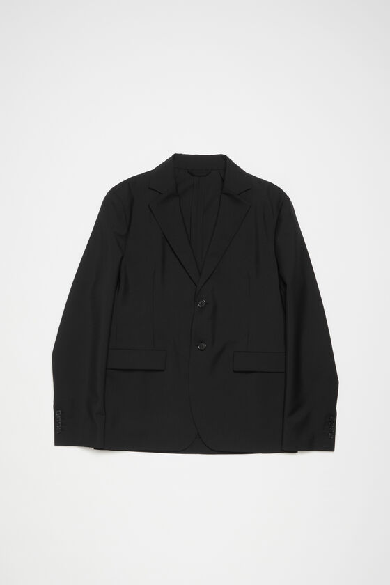 Acne Studios - レギュラーフィットスーツジャケット - ブラック