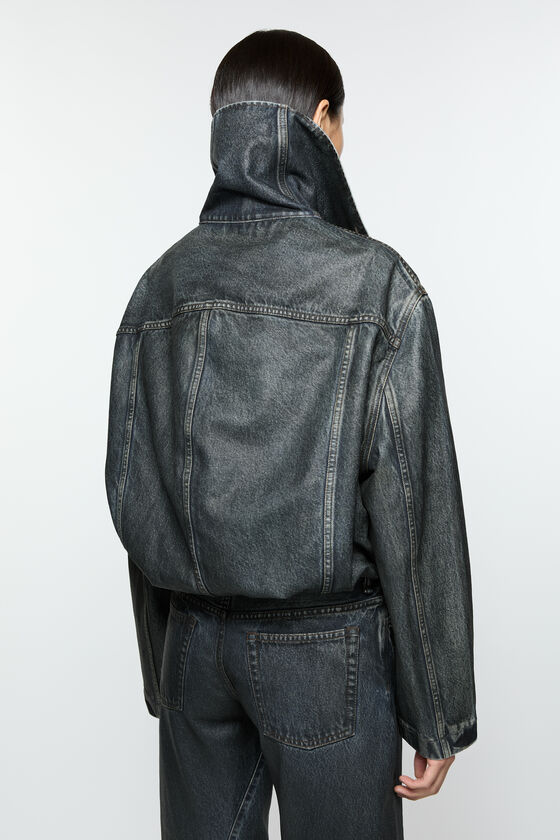 Acne Studios - コーティング加工を施したデニムジャケット - ブラック 