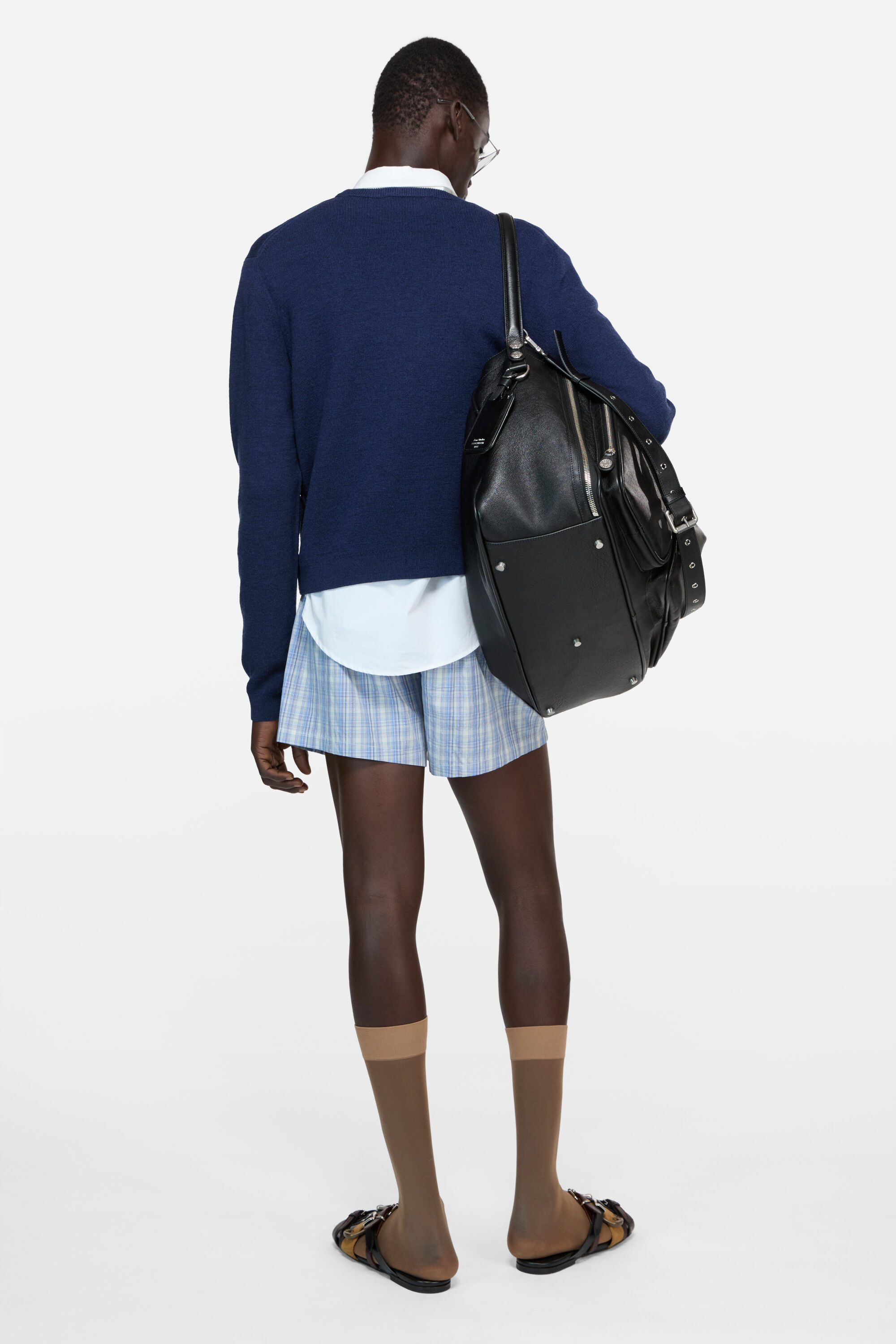 Acne Studios - メリノウールセーター - ネイビー