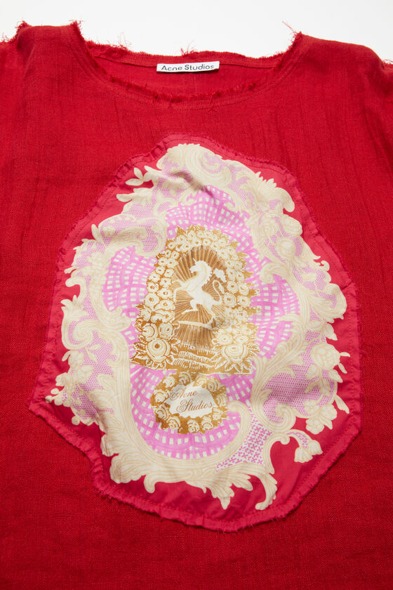Acne Studios - Crinkled sweater - Red