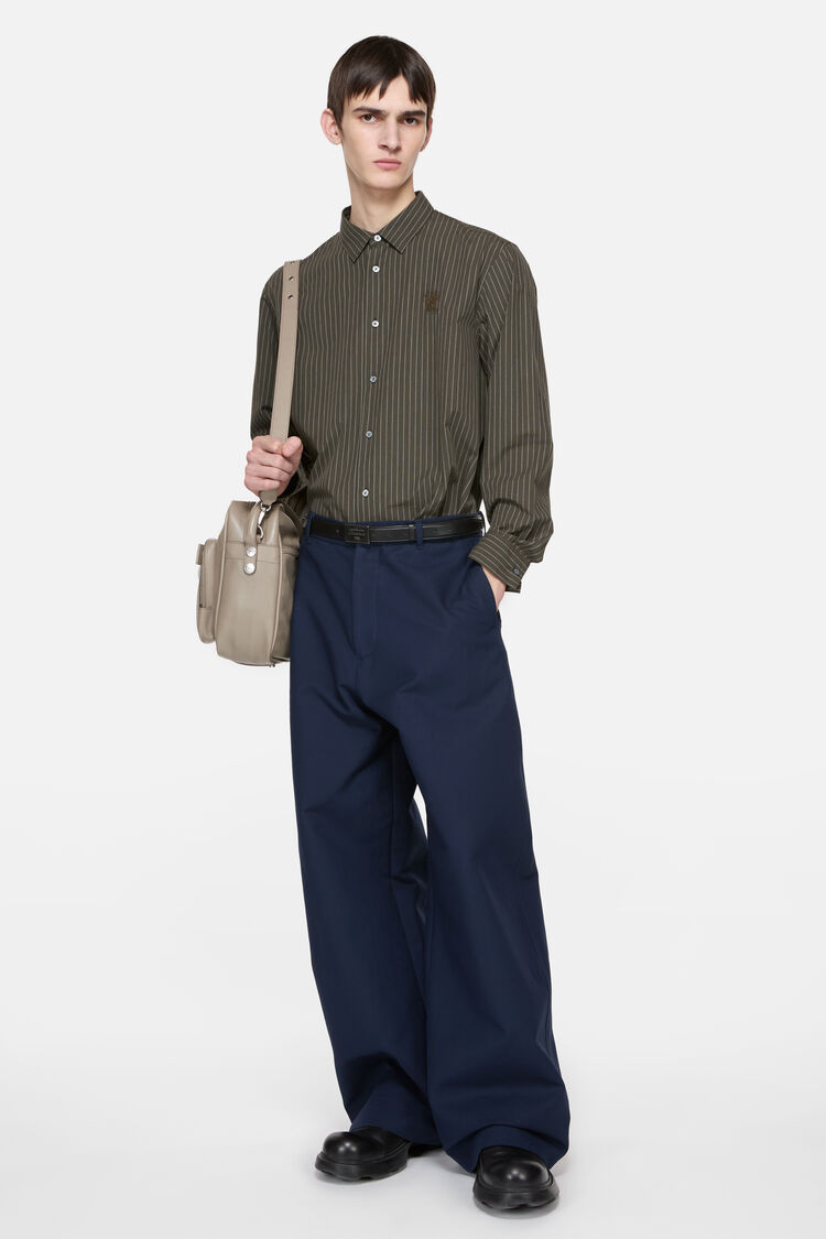 FN-MN-SHIR000867, Green melange