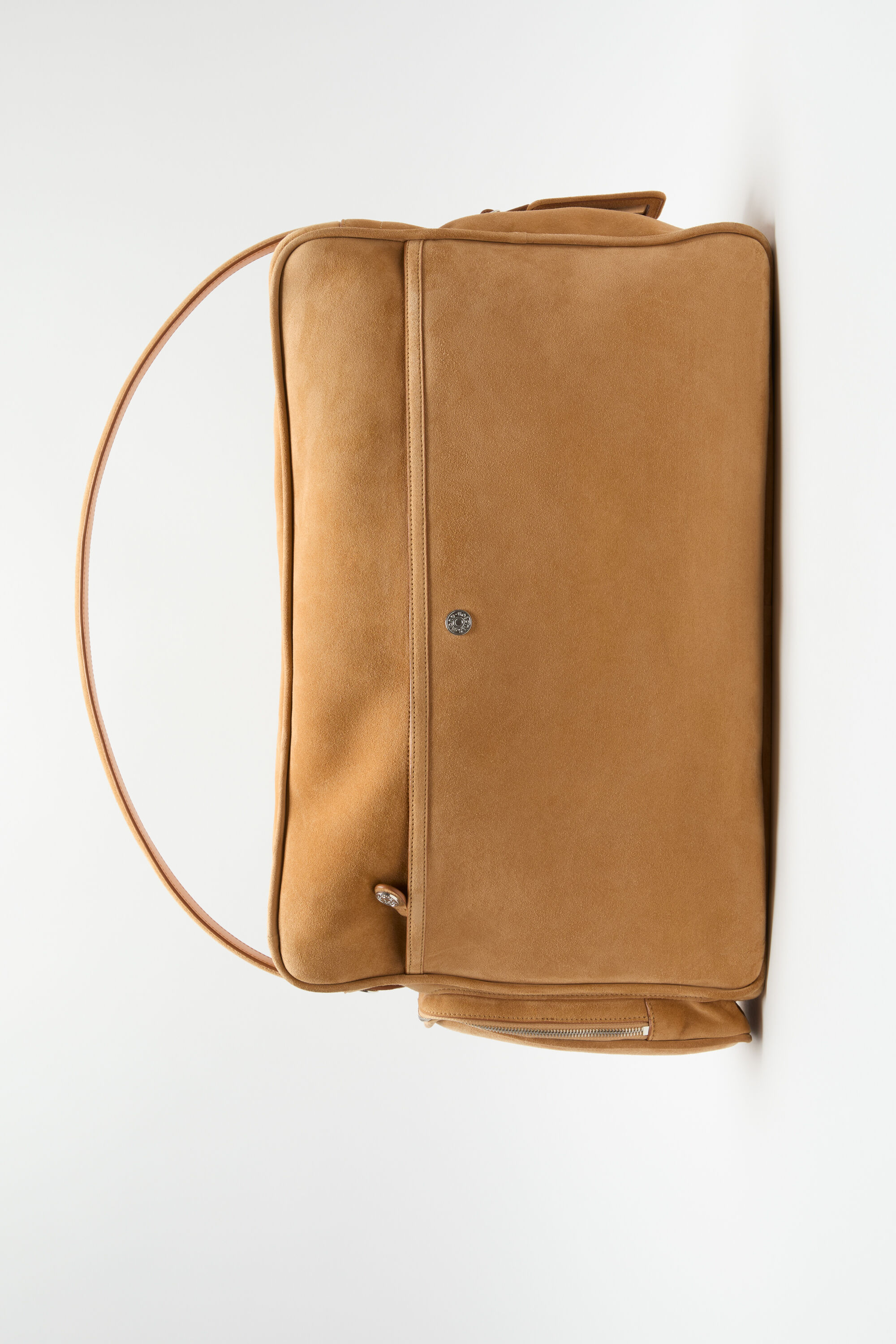 Acne Studios - Camero Hotel suede shoulder bag - Sesame beige