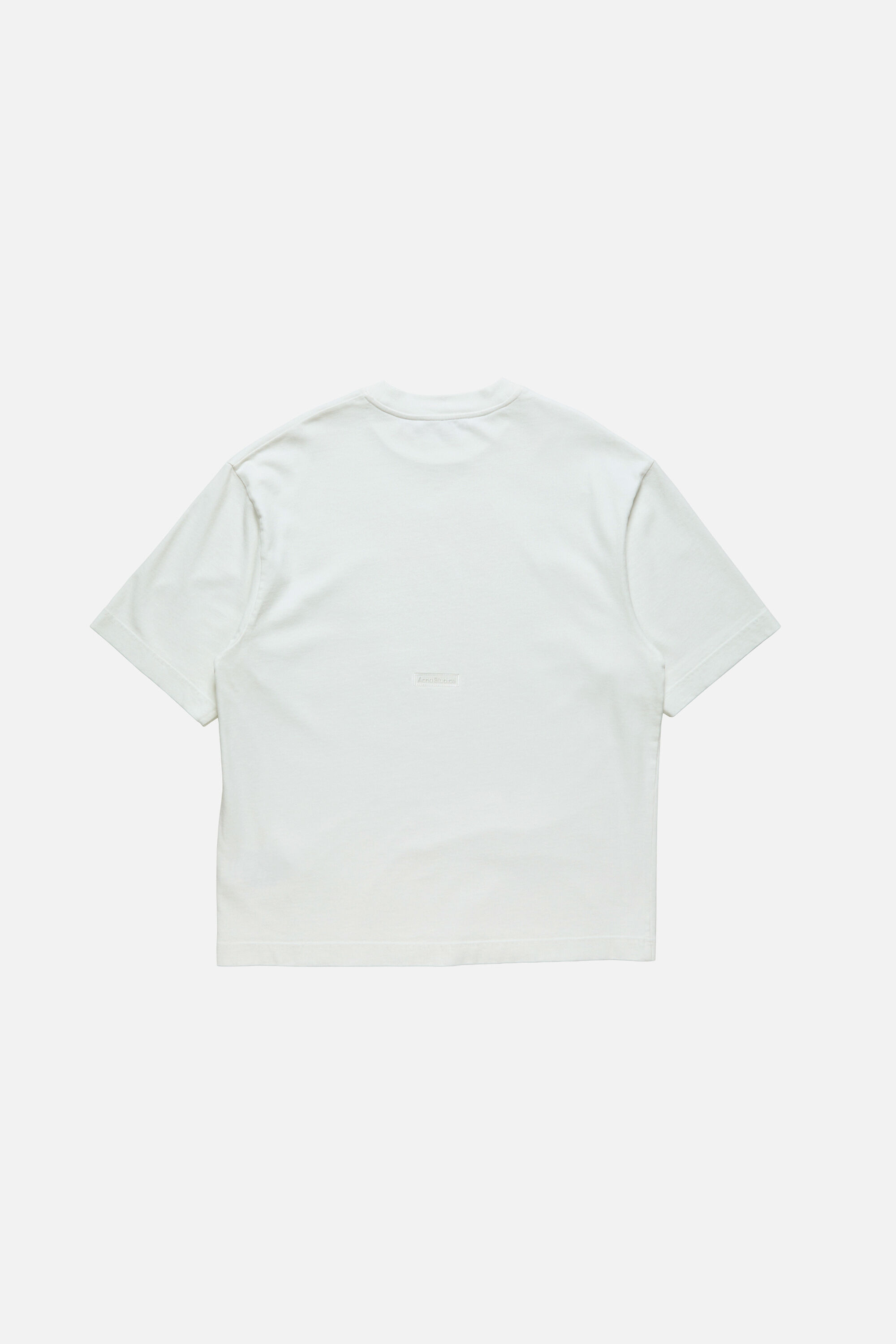 Acne Studios - Rubber logo t-shirt - Ice White