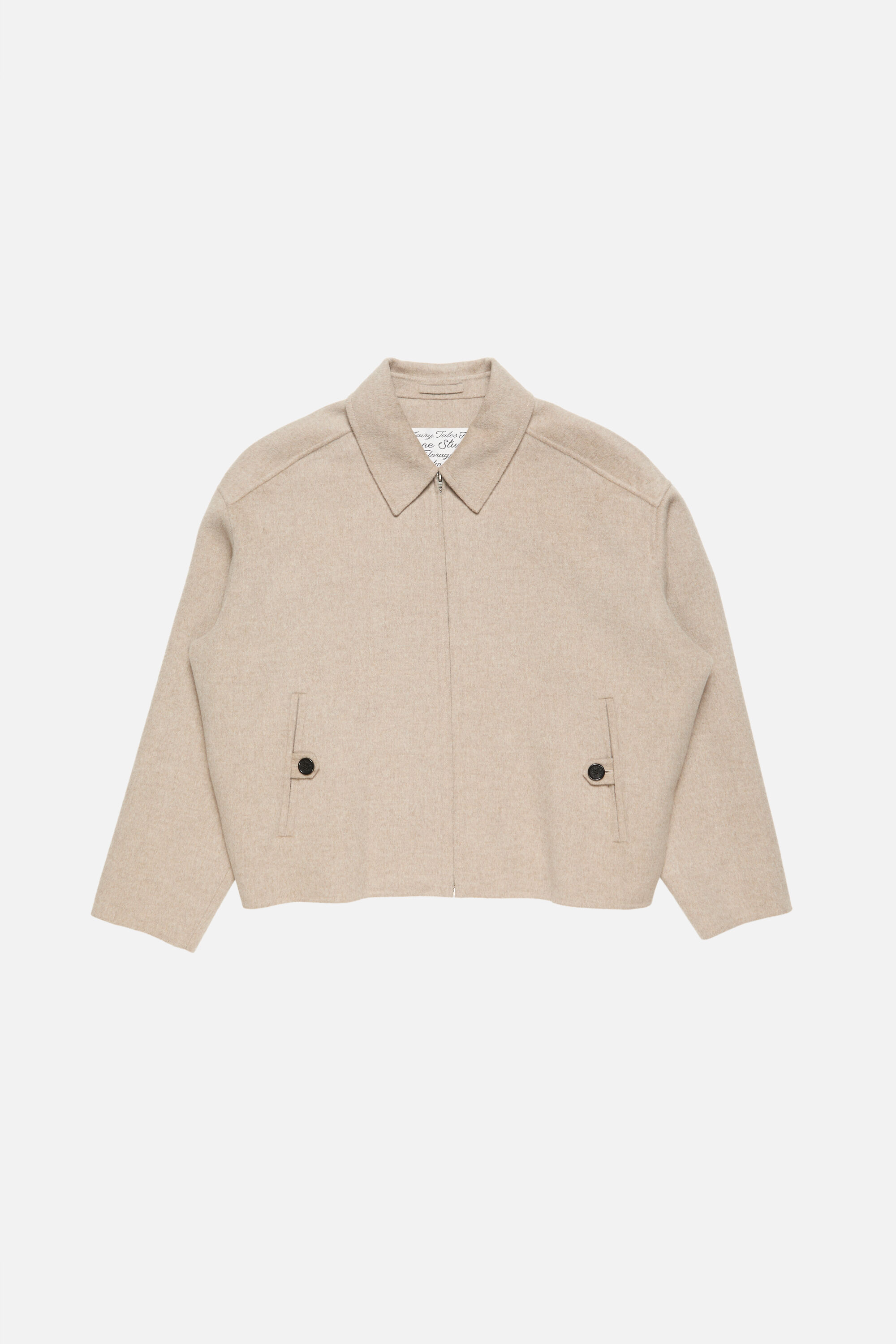Acne Studios - Cashmere blend jacket - Oatmeal melange