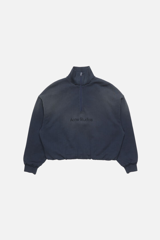 Acne Studios - Logo sweater - Navy blue 