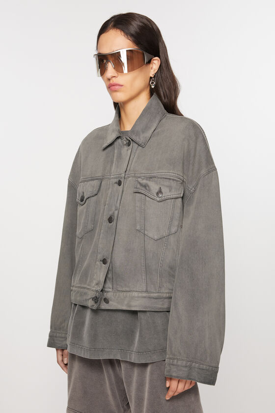 Acne Studios - デニムジャケット - リラックスクロップドフィット 