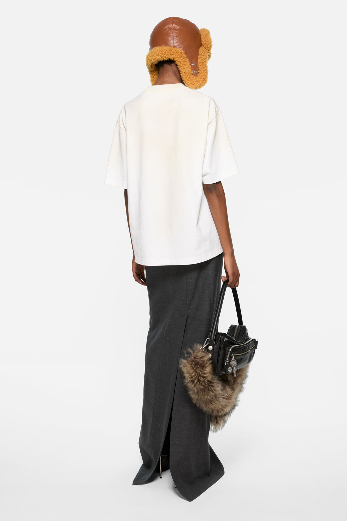 Logo t-shirt, Dusty white, 2000x