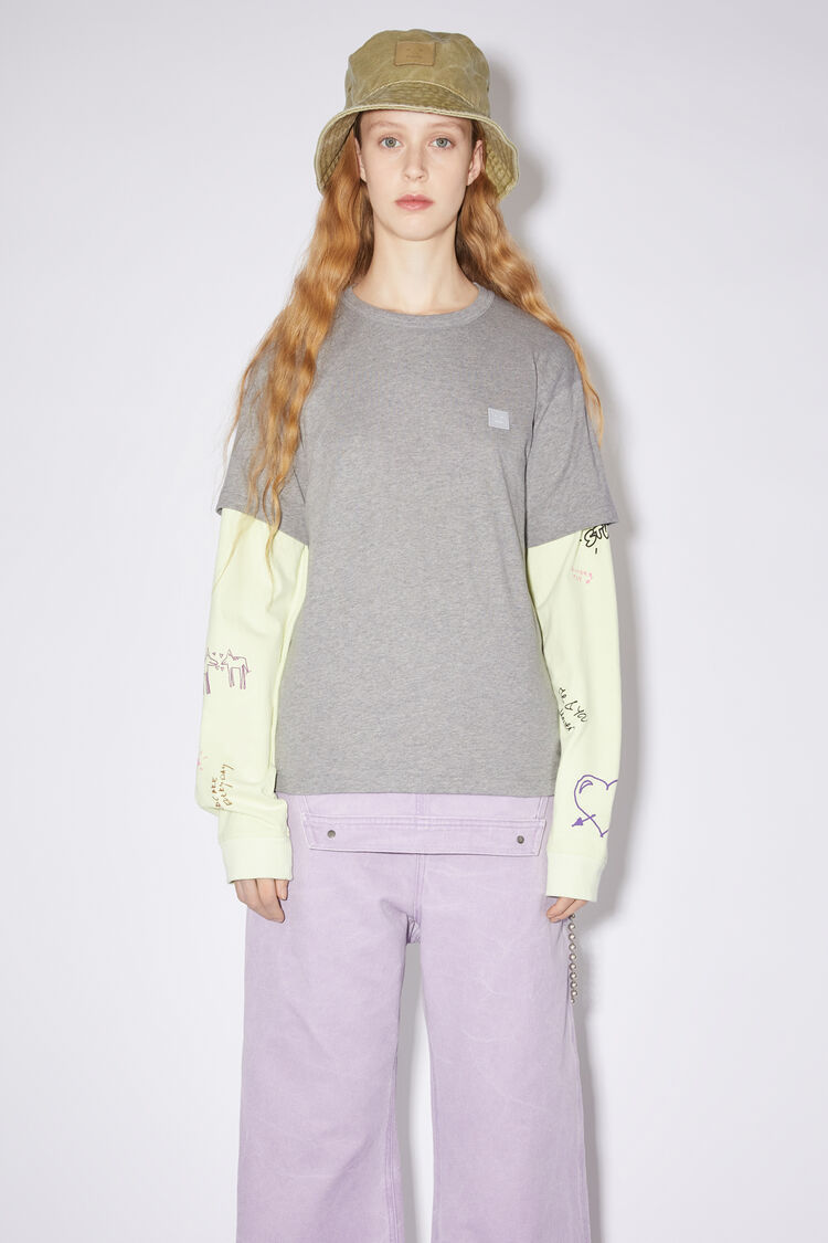 FA-UX-TSHI000243, 라이트 그레이 멜란지