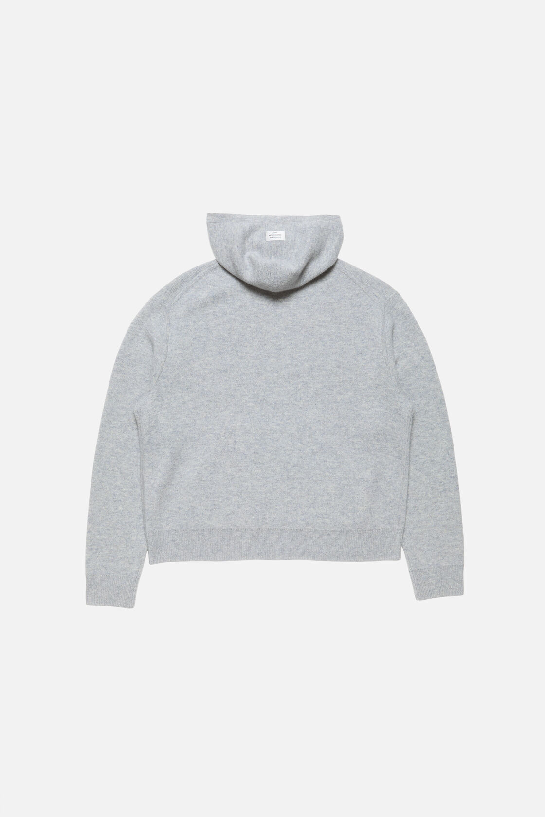 Cashmere hoodie, Cold grey melange, 2000x