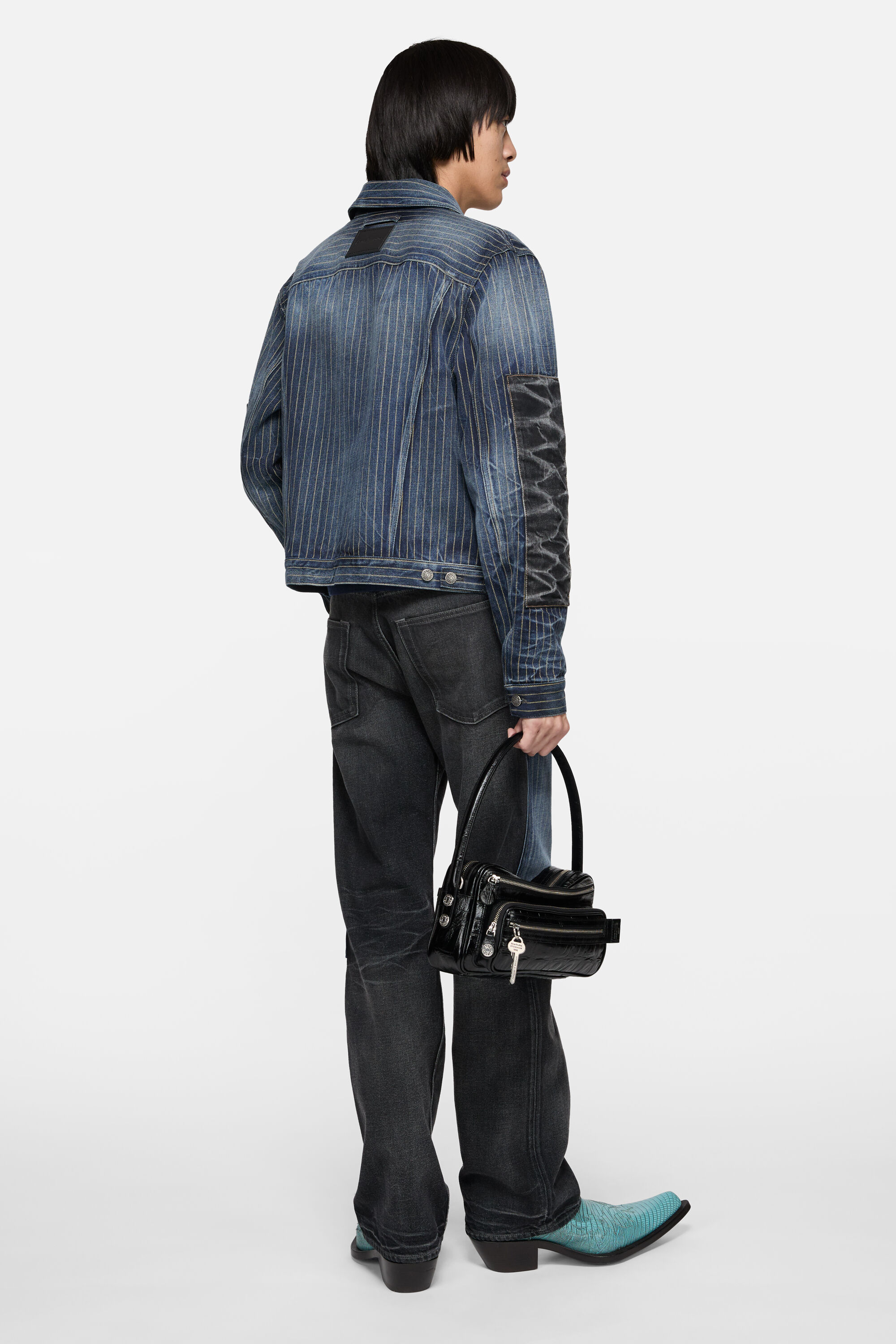 Acne Studios - パッチワークジーンズ - 2010M - ブラック