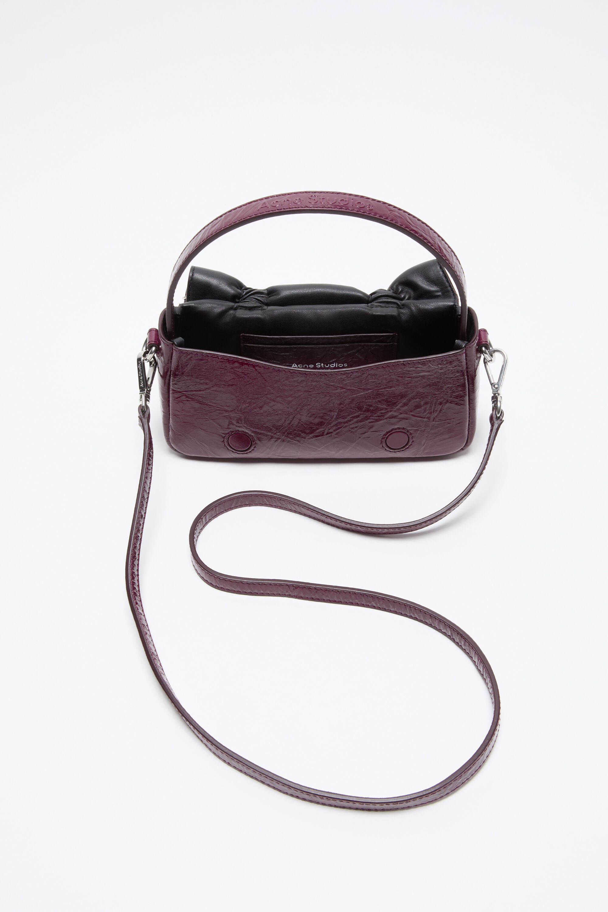 Acne Studios - Multipocket micro bag - Berry pink