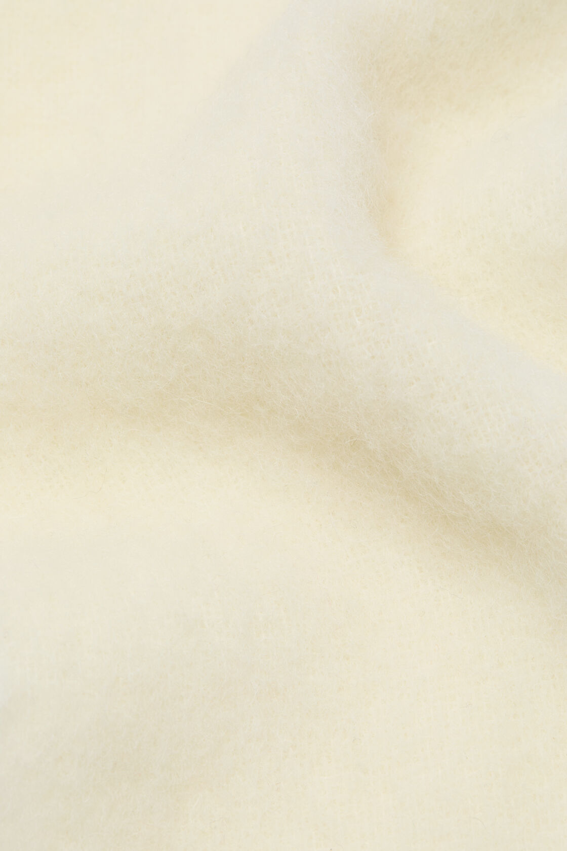 Skinny mohair scarf, White, 2000x