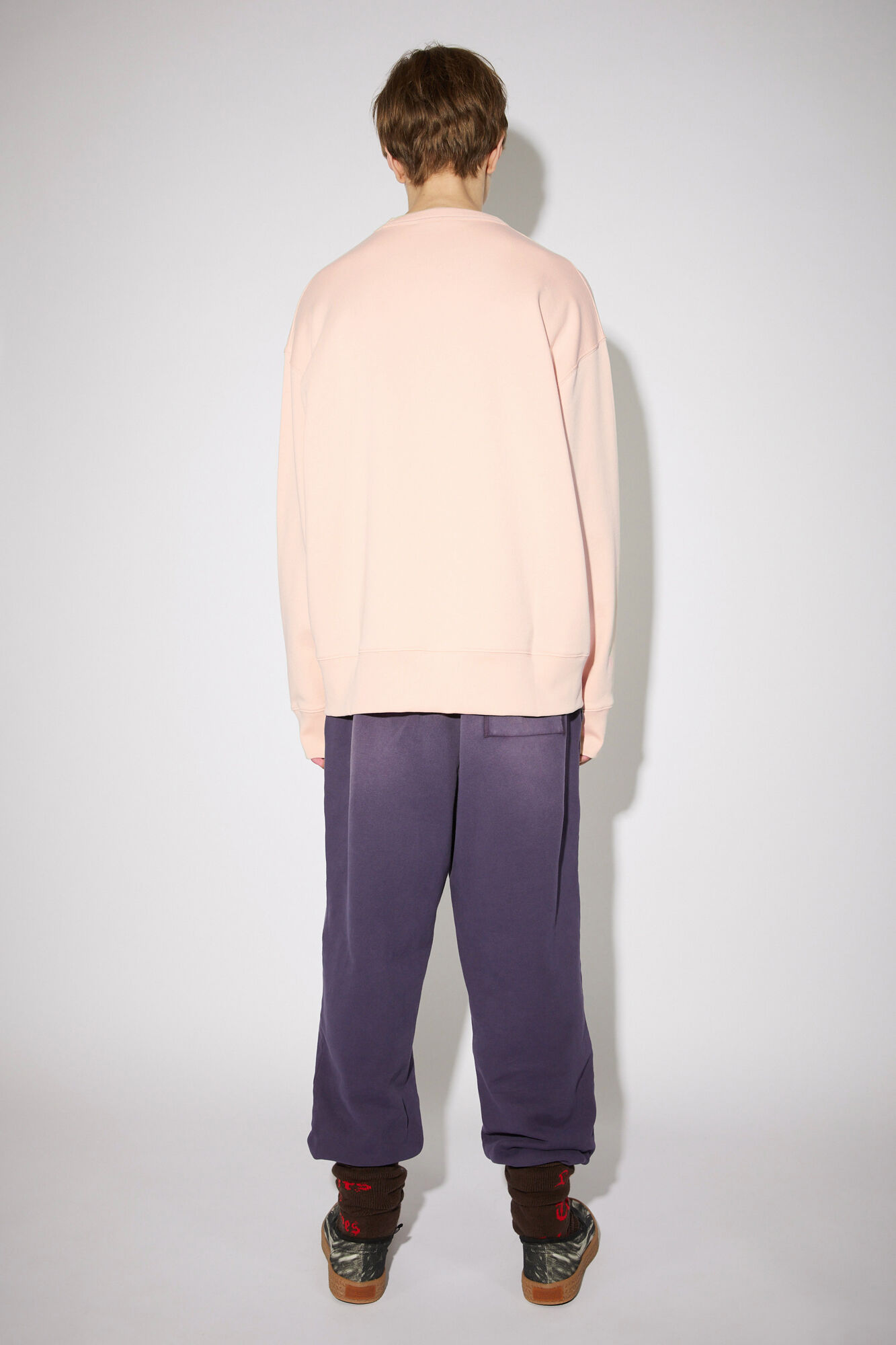 Acne Studios - クルーネックスウェットシャツ - パウダーピンク