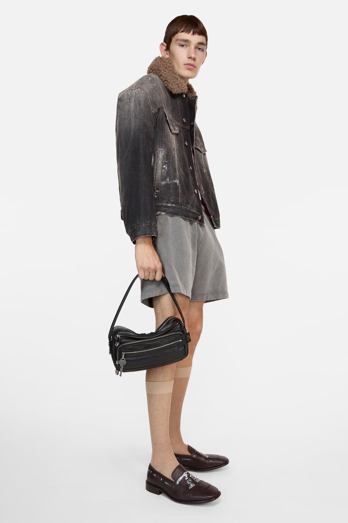 Camero Party shoulder bag, Black, 2000x