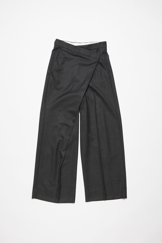 Acne Studios - Tailored wrap trousers - Grey