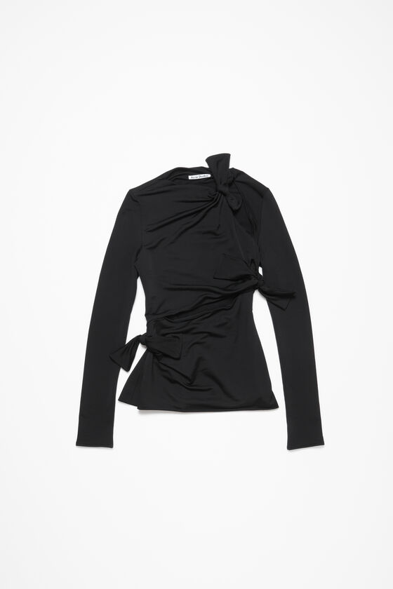 Acne Studios - ノットトップス - ブラック