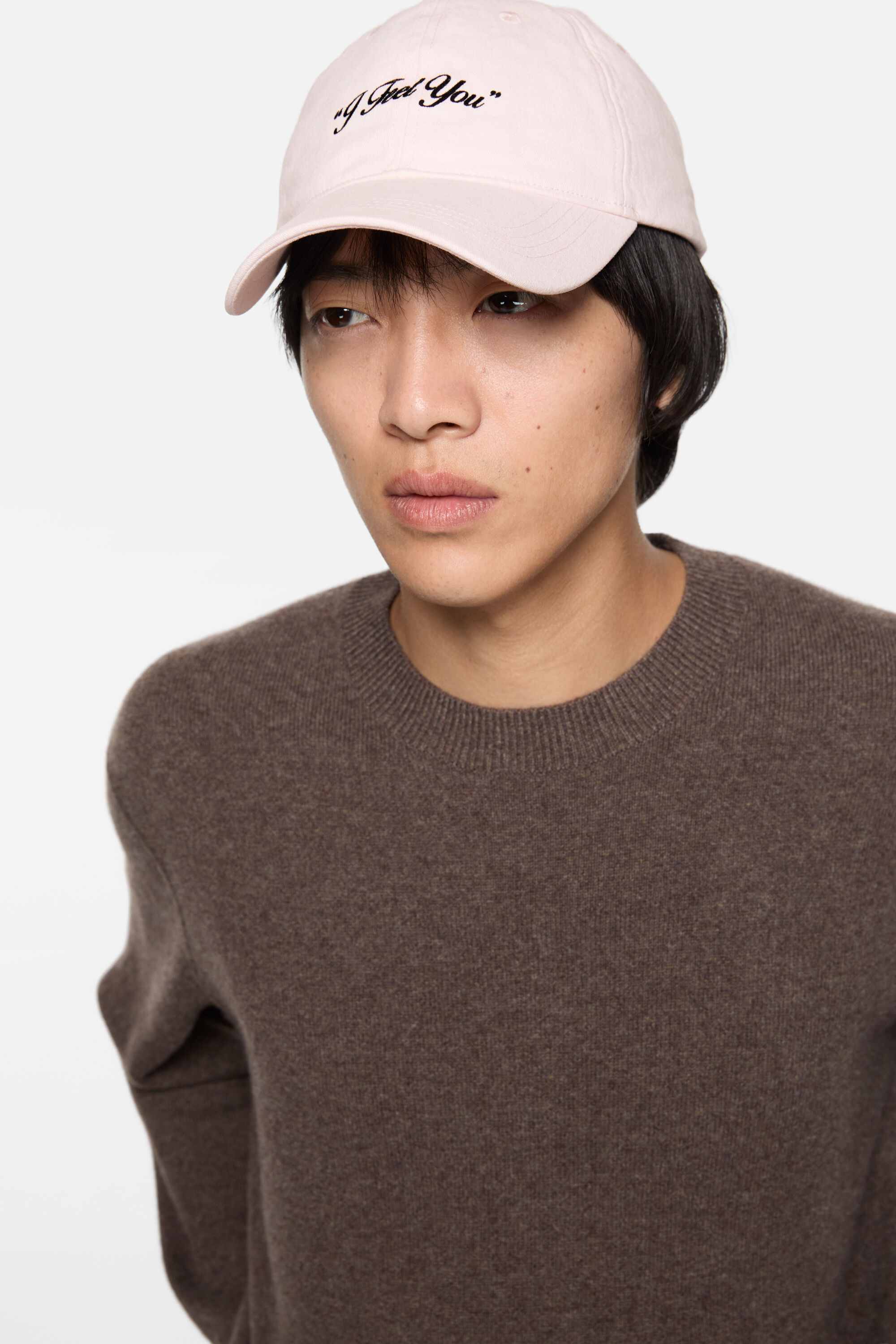 Acne Studios - ロゴ刺繍キャップ - ベビーピンク