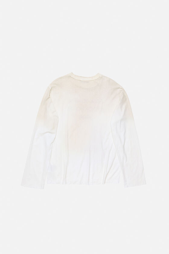 Acne Studios - ロゴTシャツ - リラックスフィット - ダスティホワイト