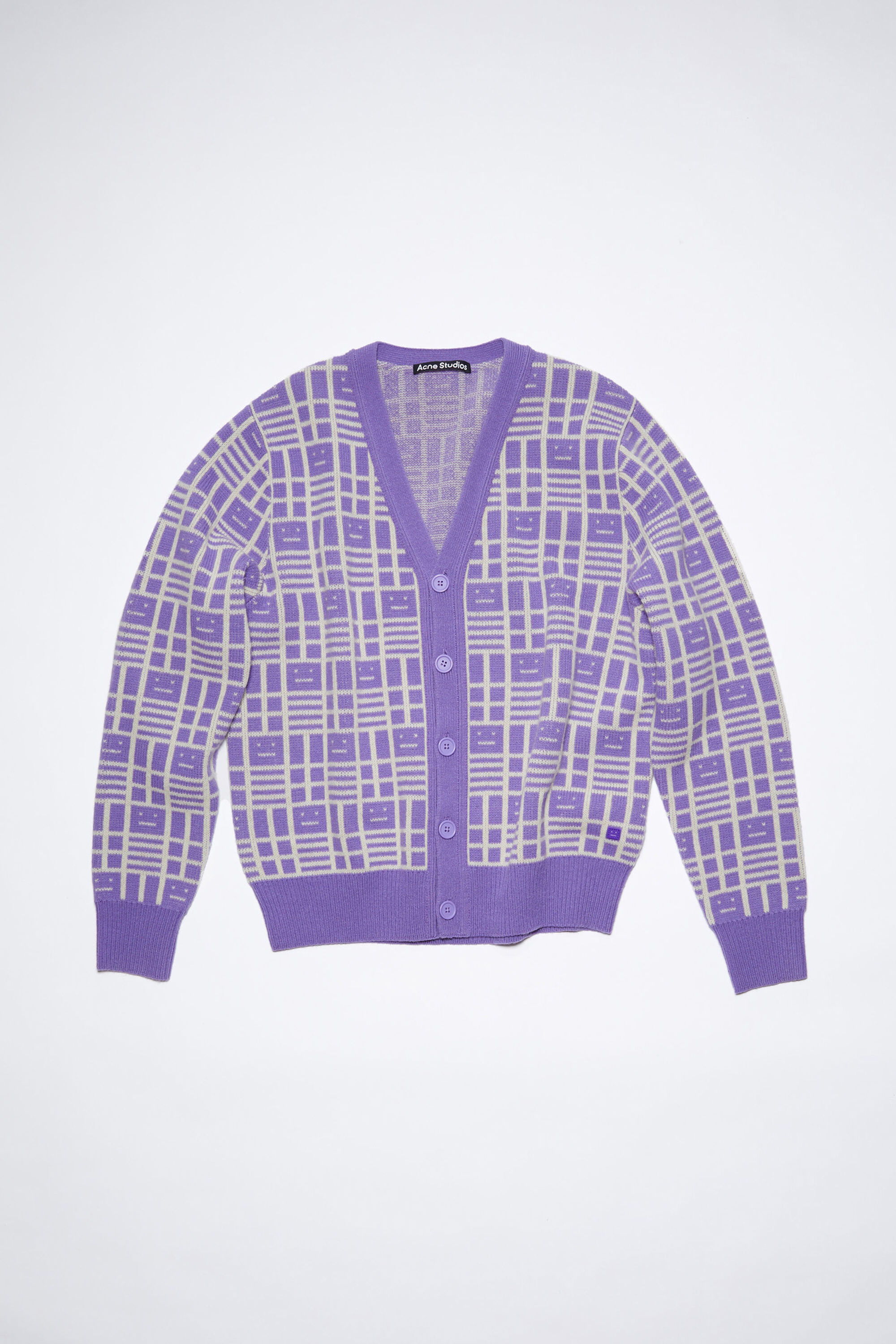 Acne Studios - Knit cardigan - Iris purple