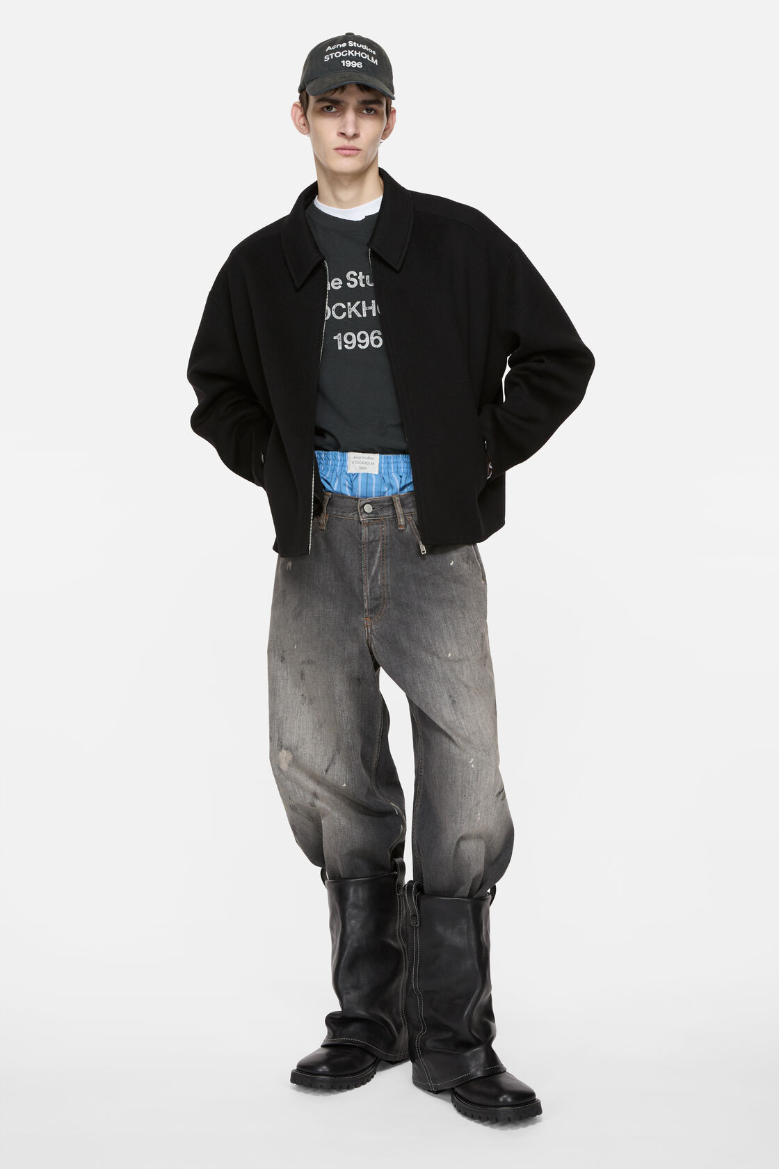 Cashmere jacket, Black, 2000x