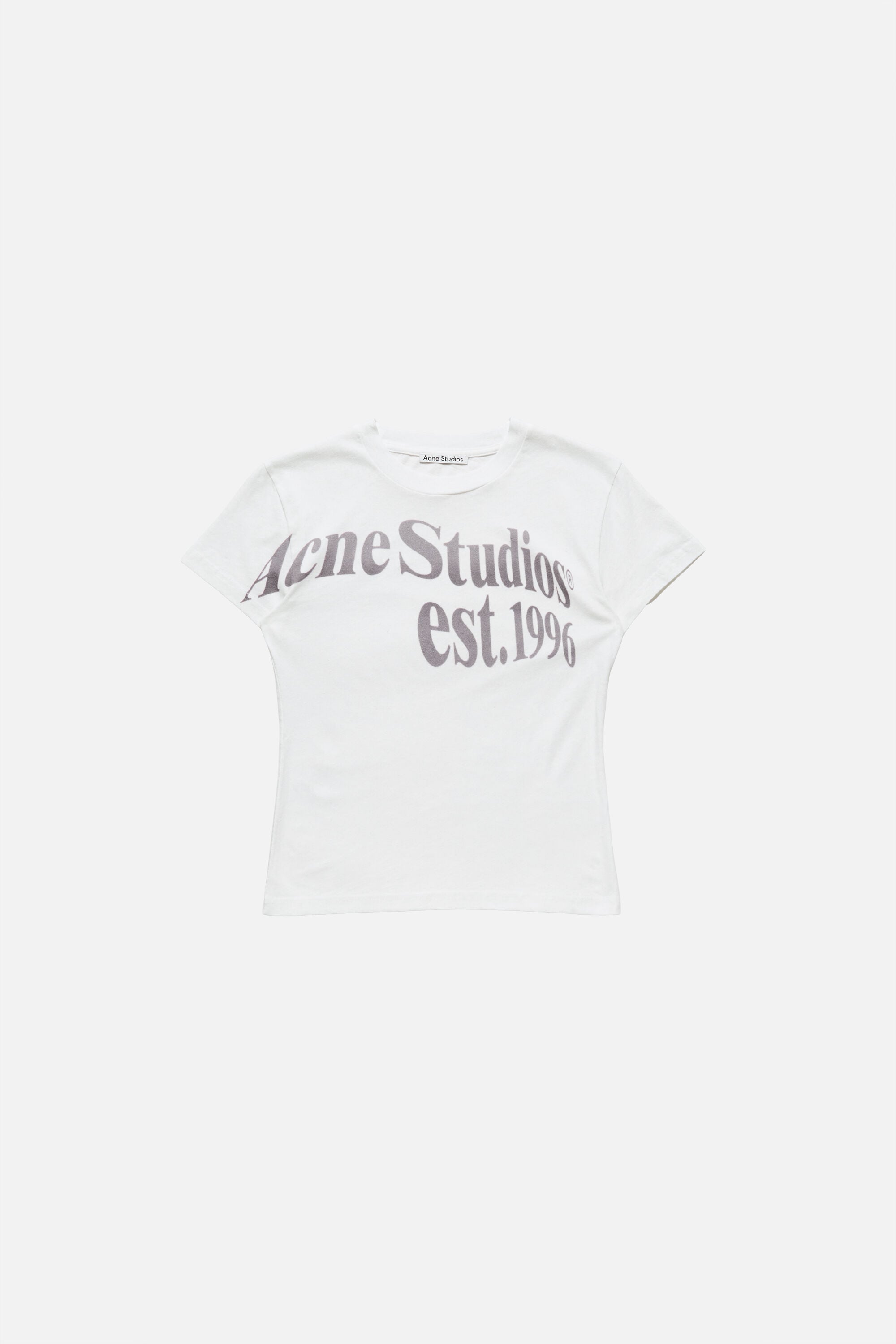 Acne Studios - Fitted graphic t-shirt - Off white