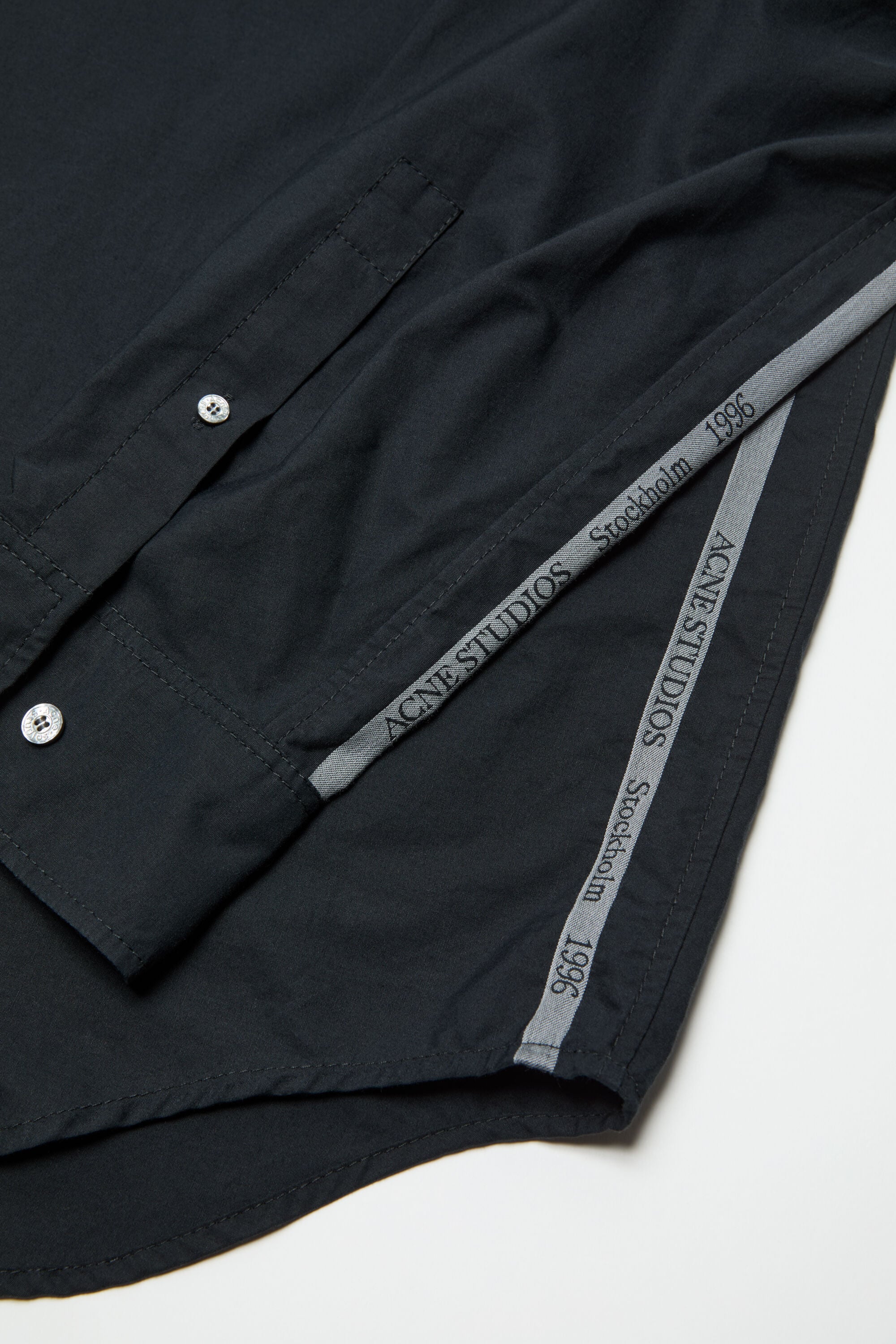 Acne Studios - Button-up shirt - Black/grey
