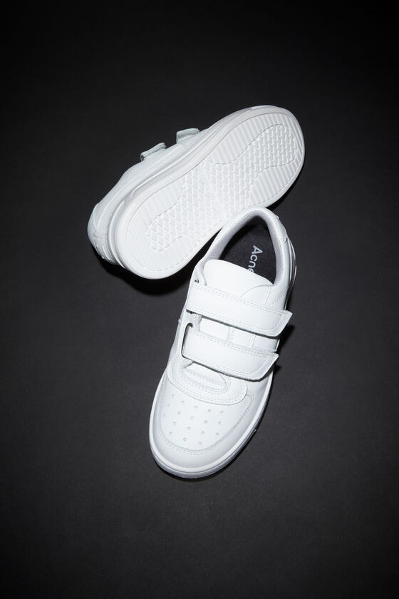 Acne Studios - Velcro strap sneakers White