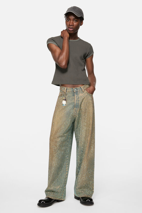 Acne Studios - Tシャツ - フィットデザインユニセックスフィット 