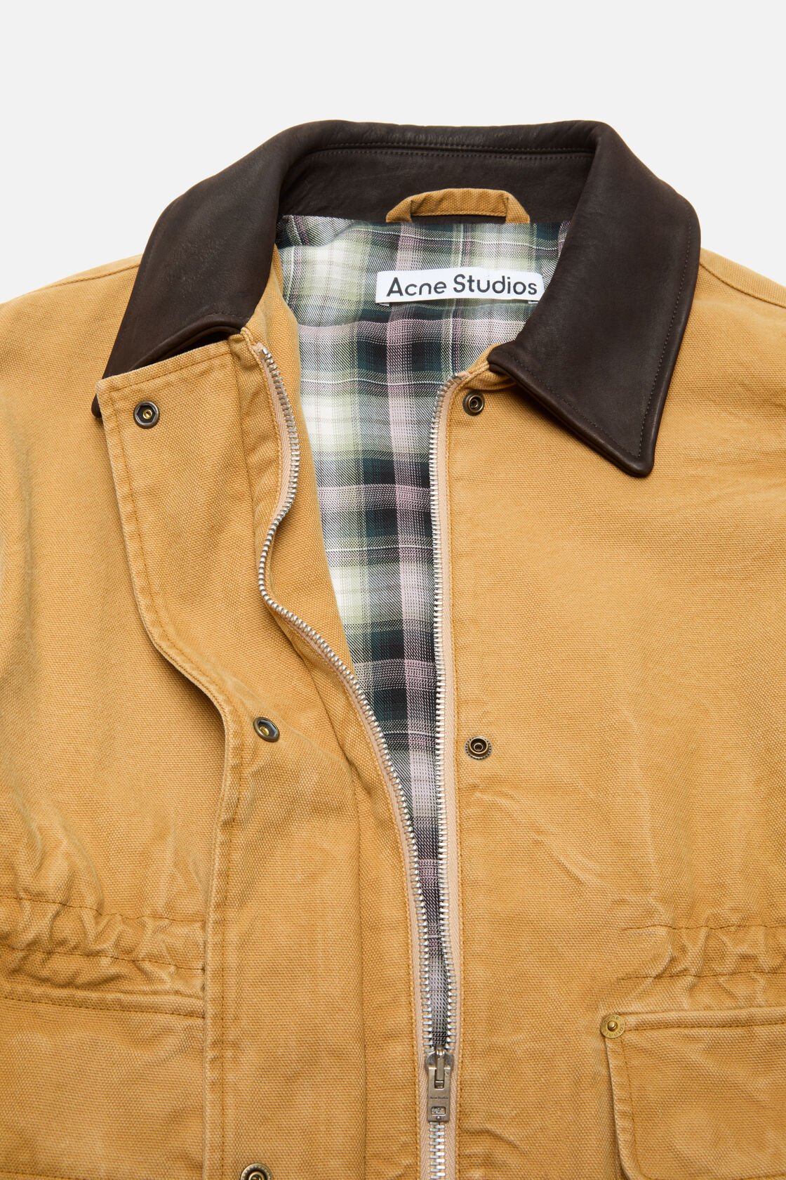 Canvas jacket, Rust brown, 2000x