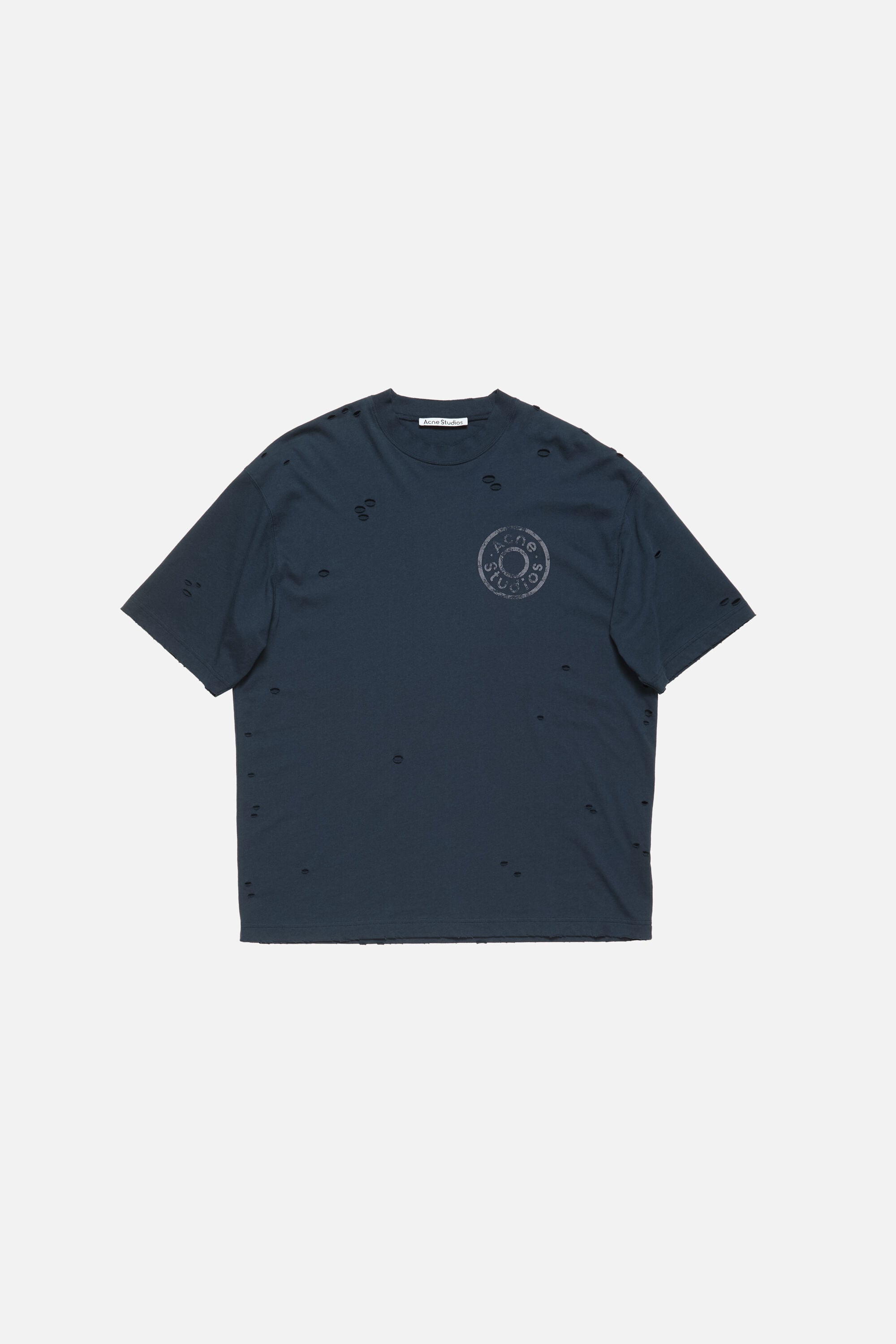 Acne Studios - Logo t-shirt - Dark navy