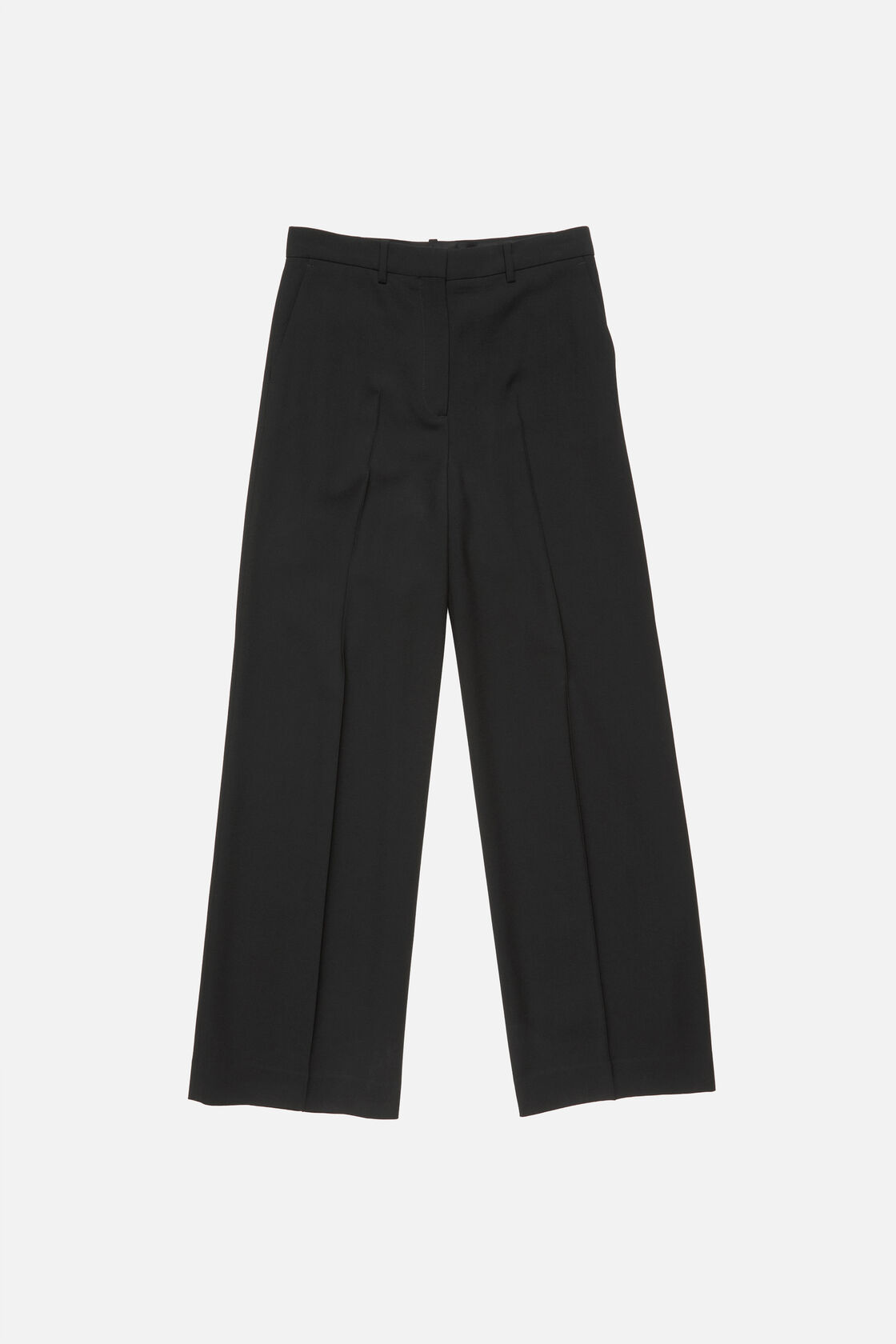 Long suit trousers, Black, 2000x