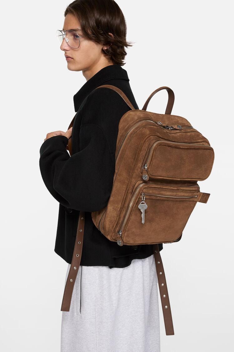 Camero Gym Suede V, Cognac brown