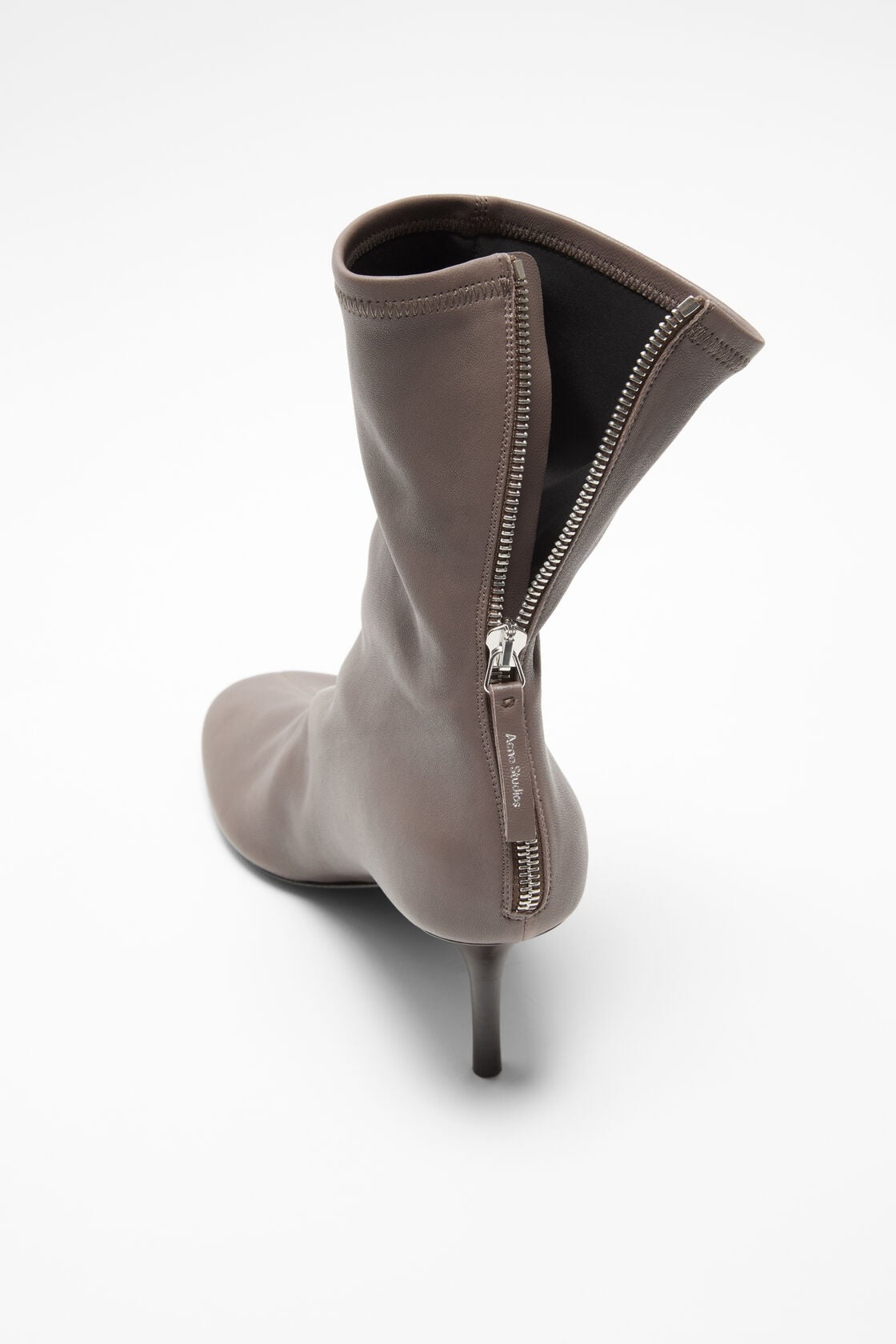 Stretch leather ankle boot, Earthy brown, 2000x