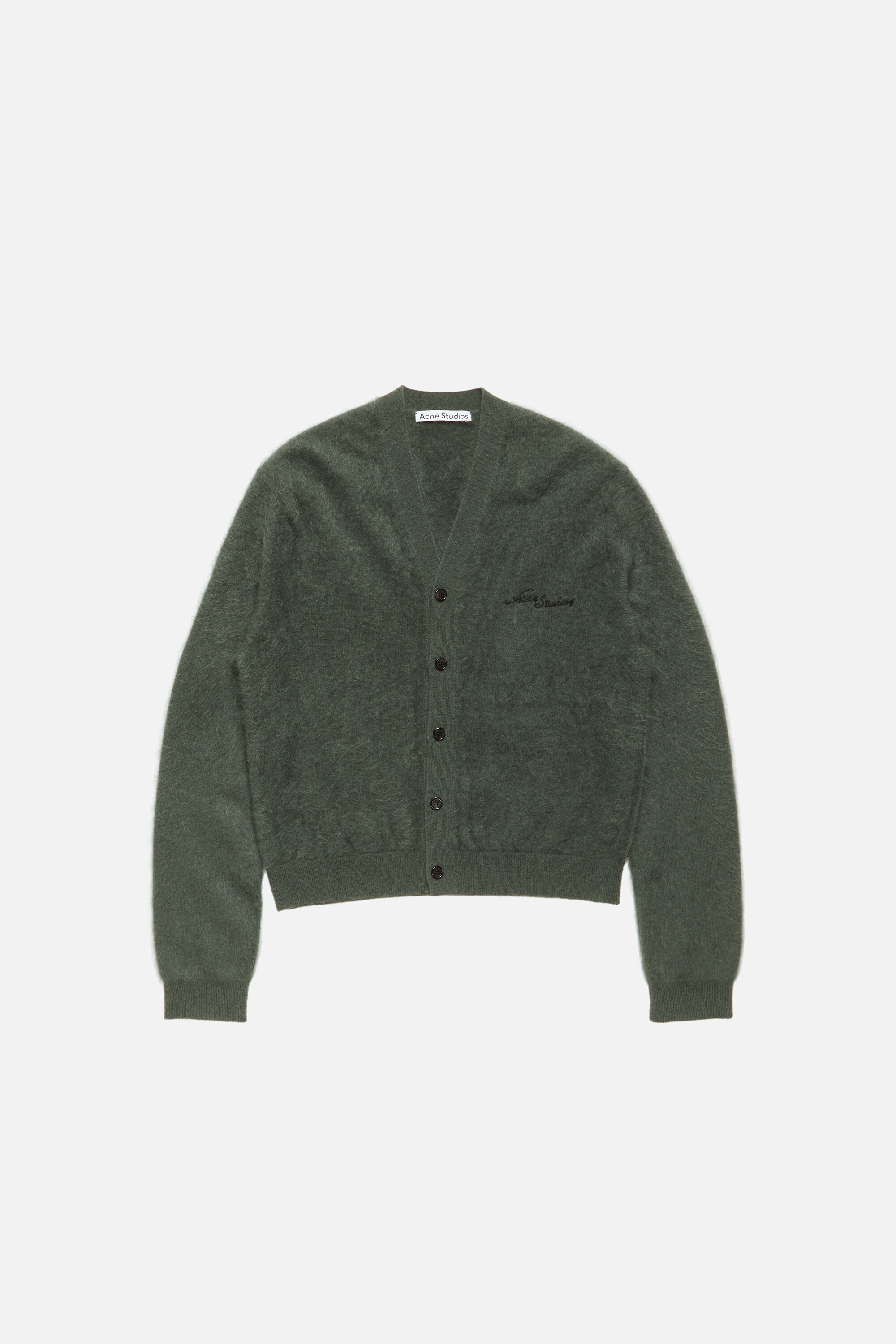 Acne Studios - カシミヤカーディガン - ダークグリーン