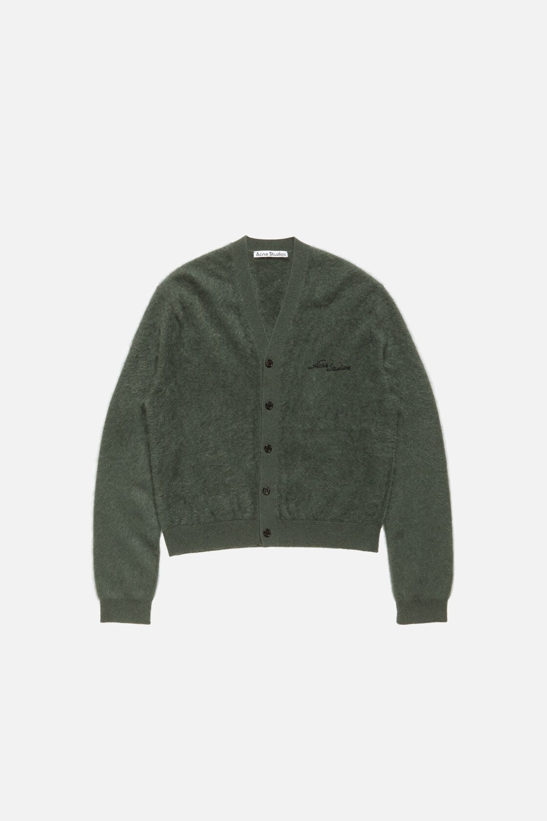 Cashmere cardigan, Dark green, 2000x