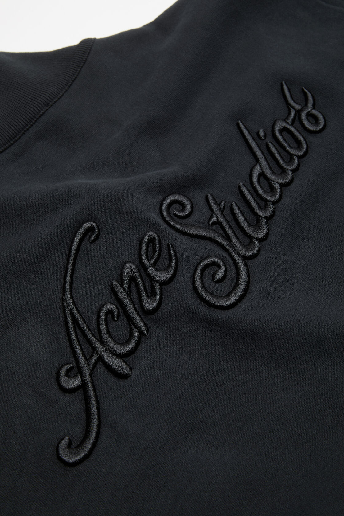 Zip-up sweatshirt, Faded black, 2000x