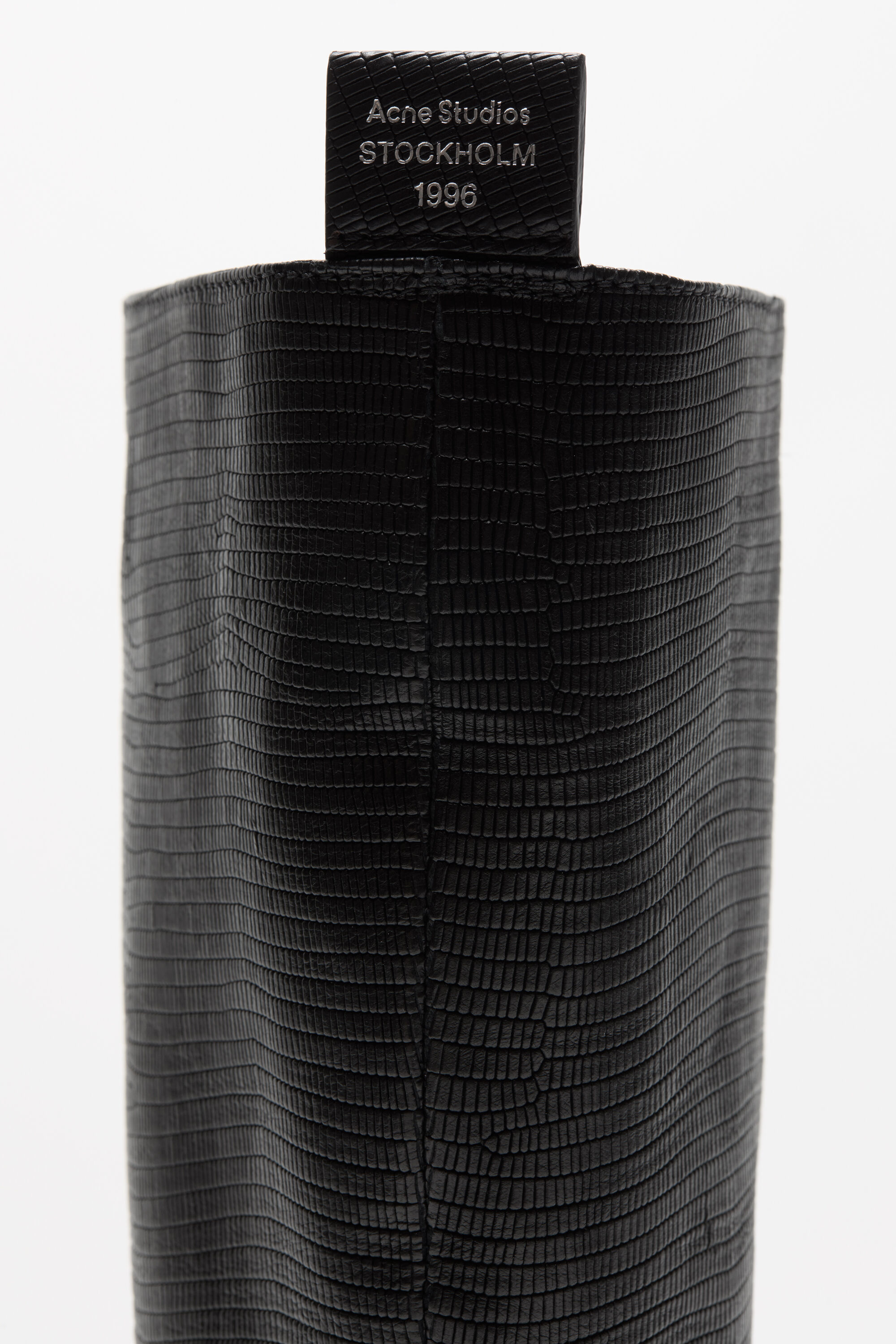 Acne Studios - スラウチサドルブーツ - ブラック