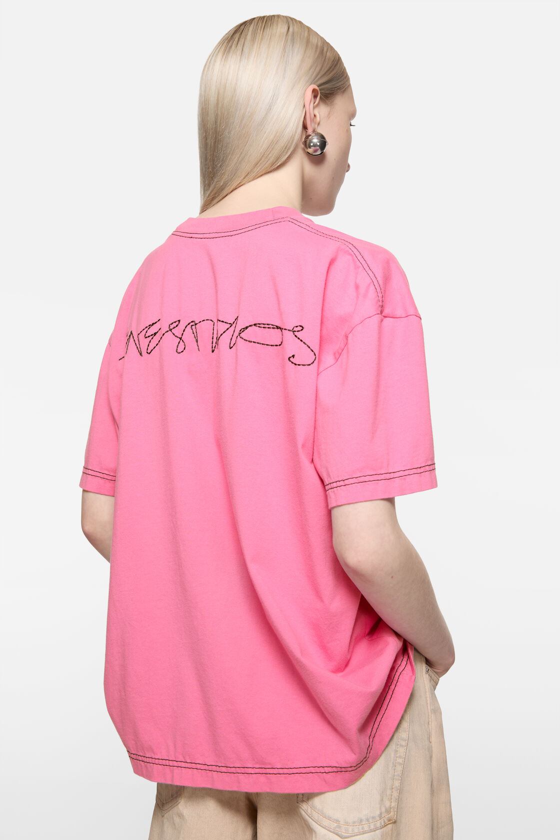 ロゴTシャツ, ピンク, 2000x