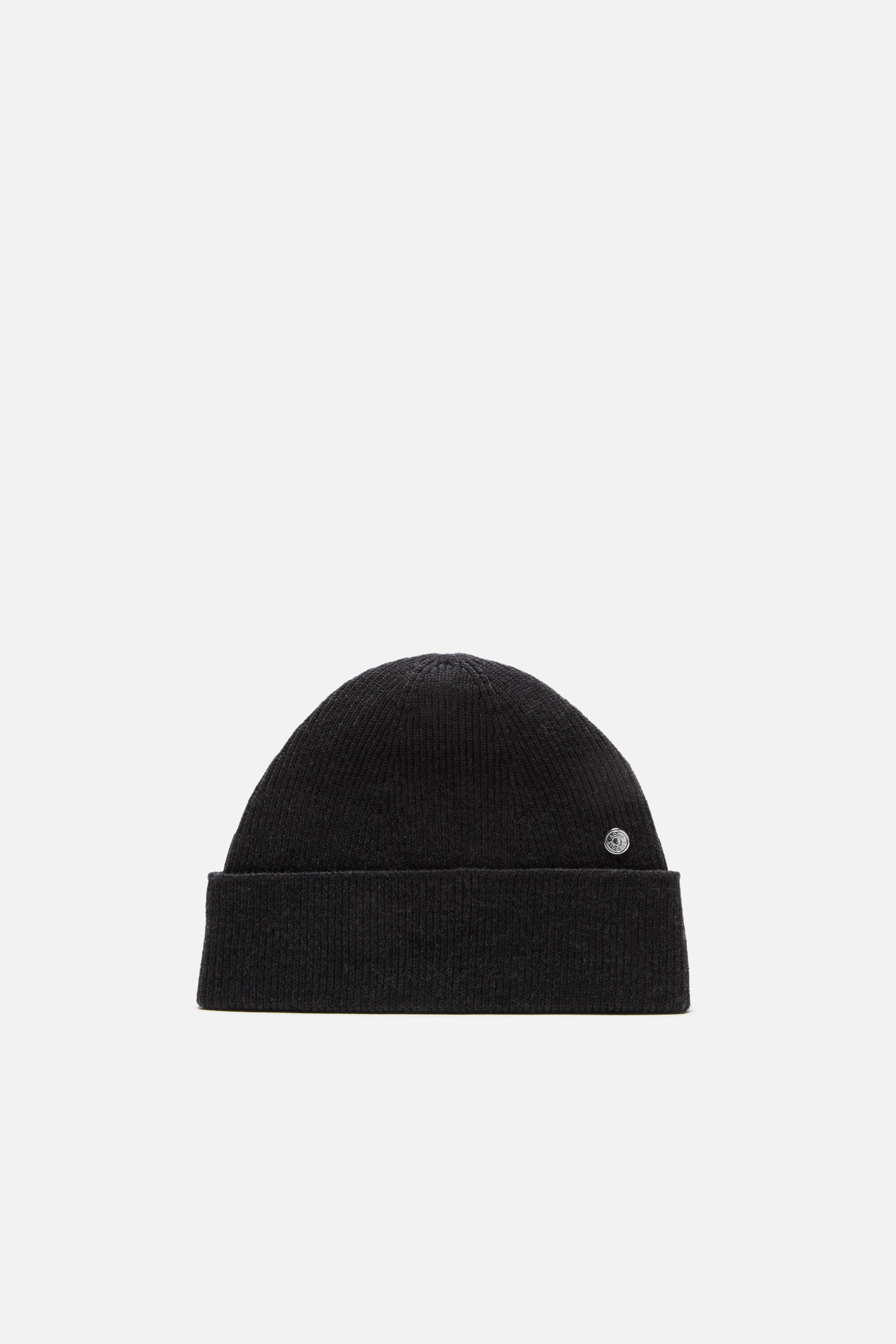 Acne Studios - Wool beanie with rivet - Black