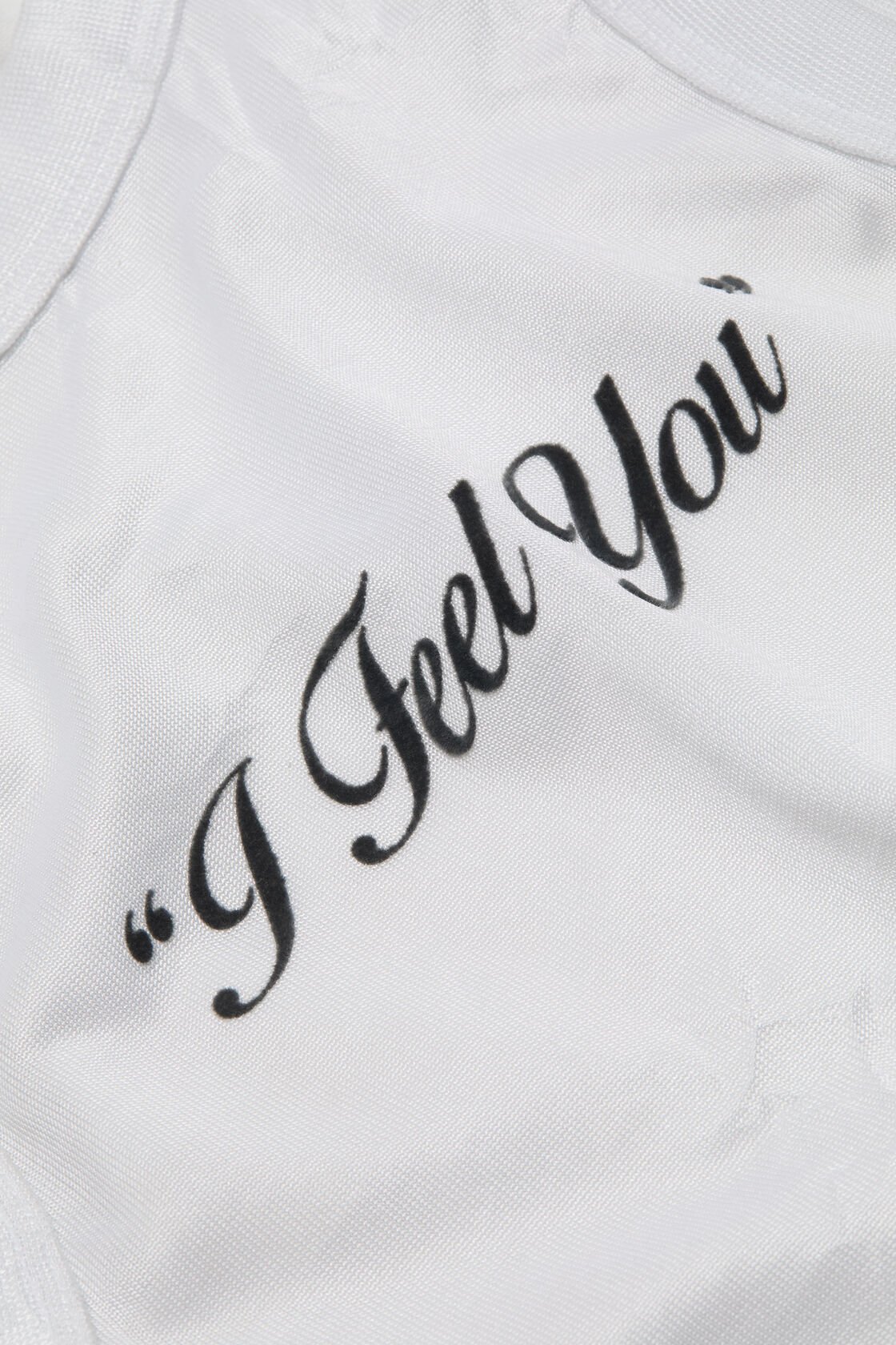 Crinkled printed tanktop, White, 2000x