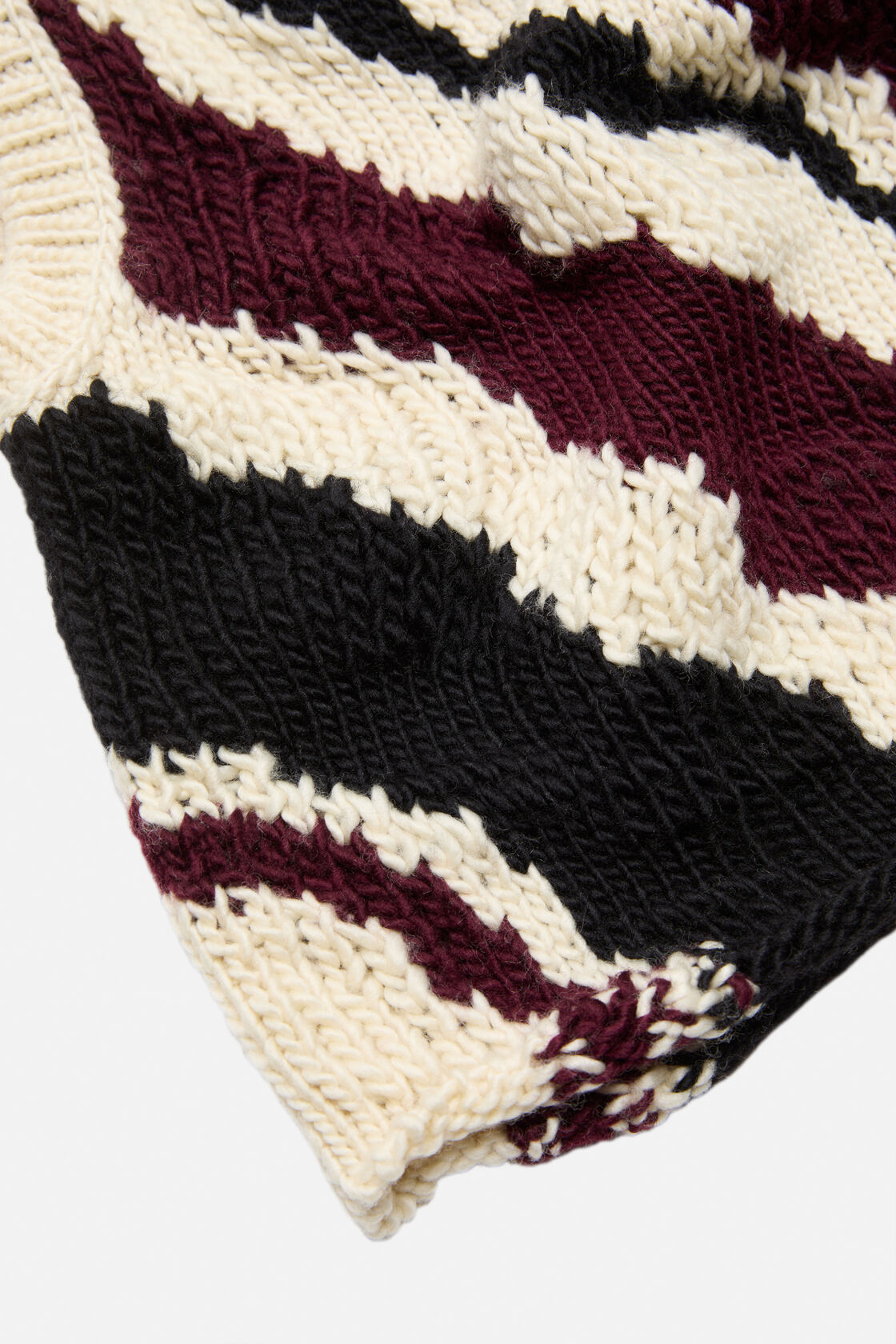 Fitted wool vest, White Multicolor, 2000x