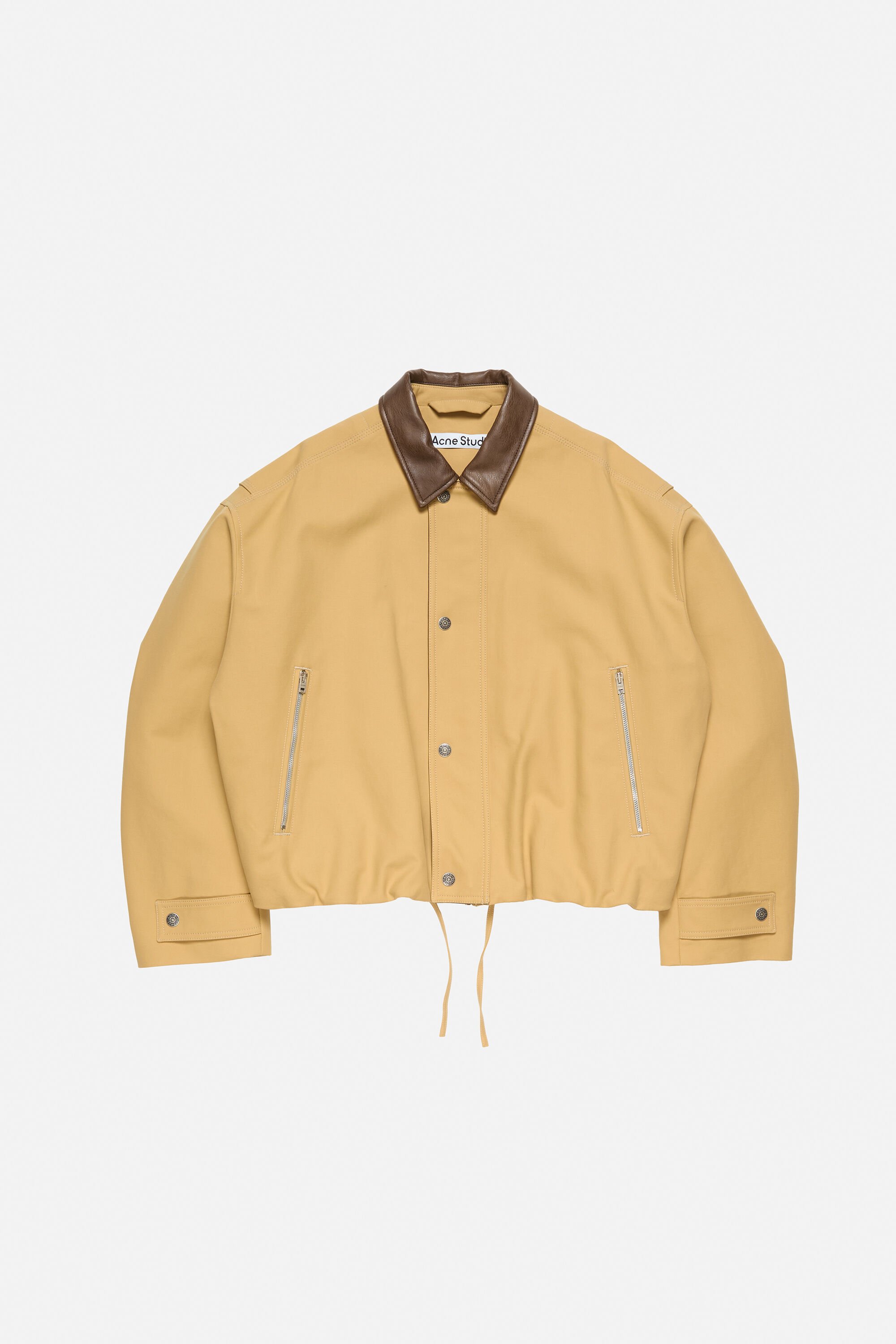 Acne Studios - Twill bomber jacket - Sand beige
