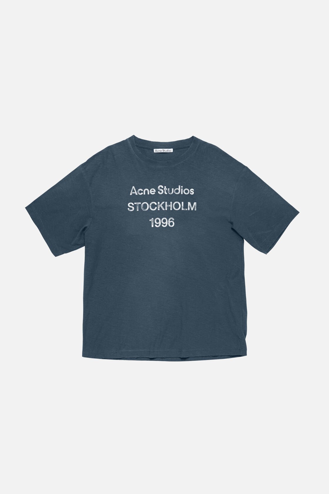 Sprayed logo t-shirt, Deep blue, 2000x