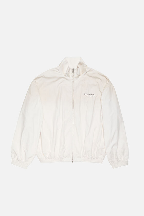Acne Studios - ロゴジッパージャケット - ダスティホワイト