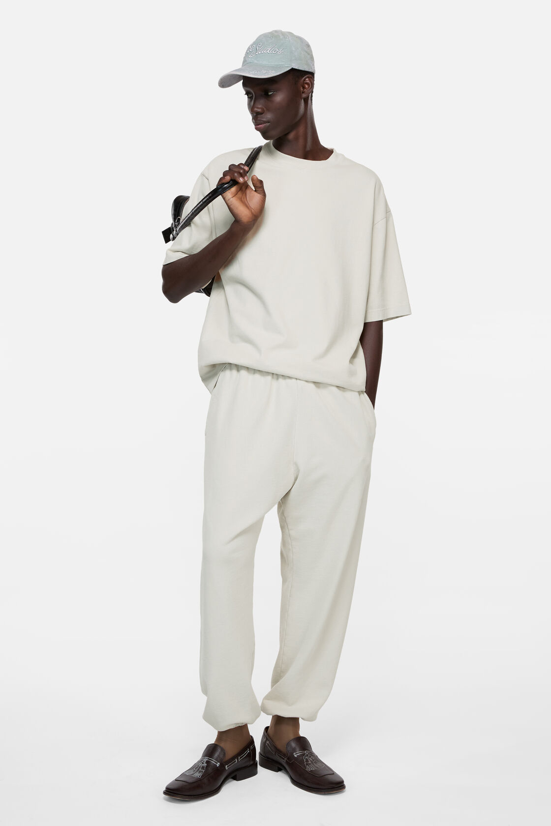 Cotton sweatpants, Light taupe, 2000x