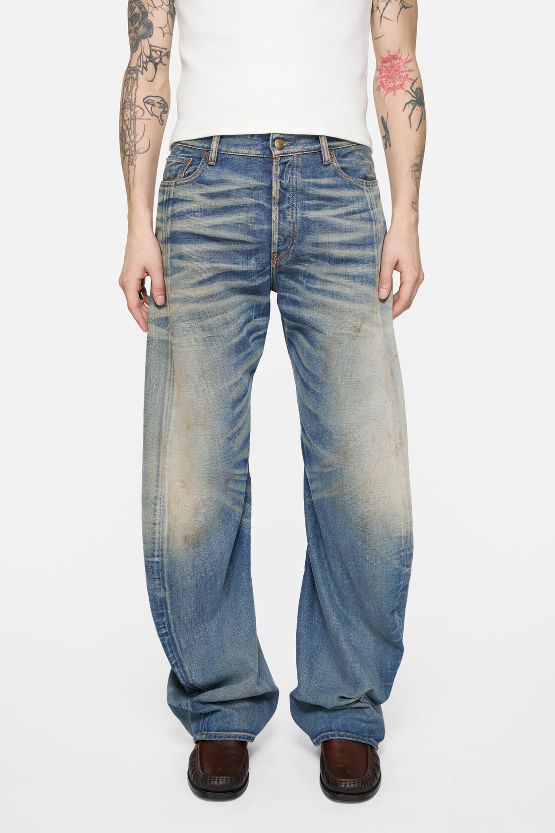 Loose fit jeans - 2006M, Mid Blue, 2000x